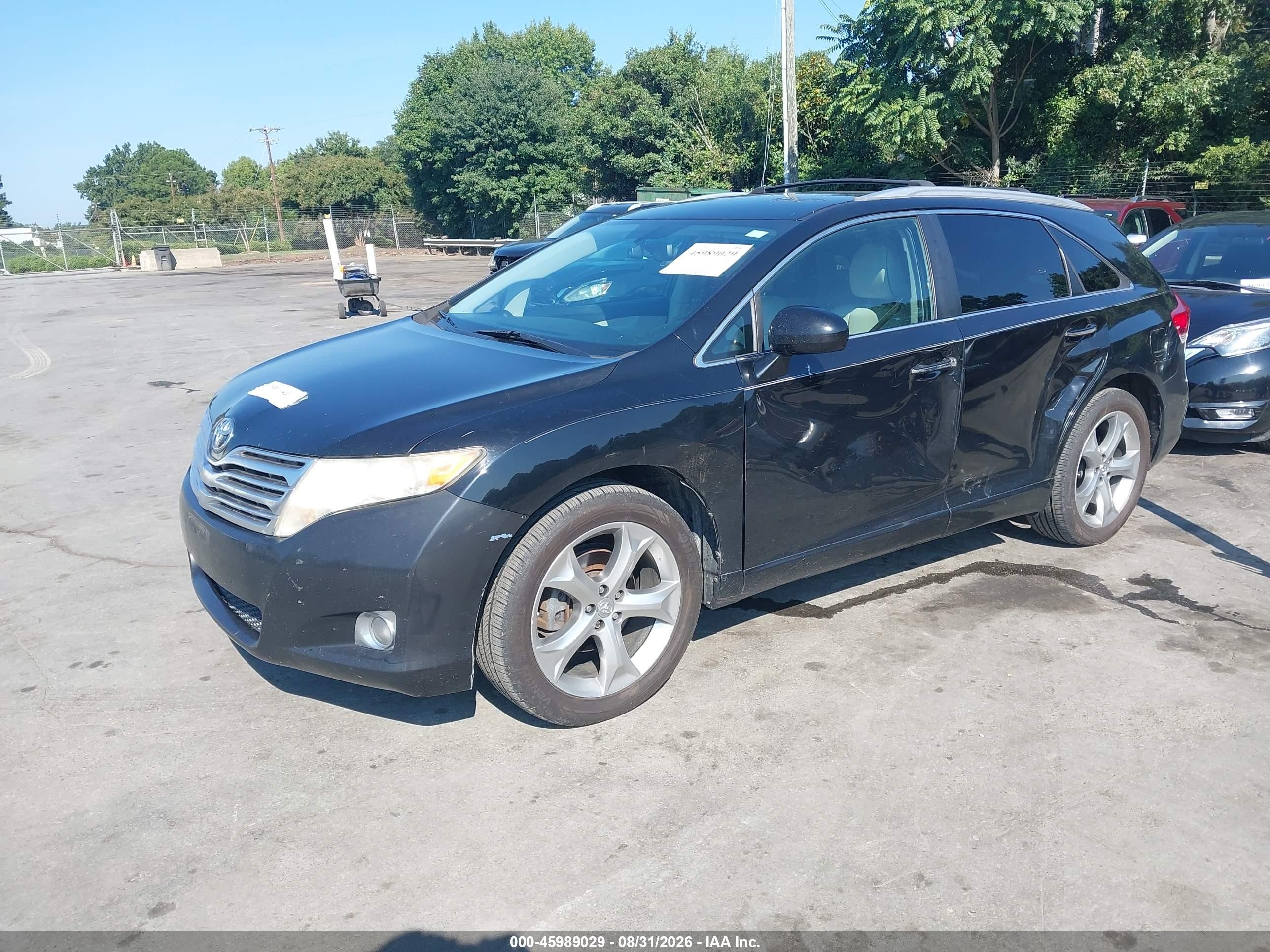 2009 Toyota Venza Base V6 Black vin: 4T3BK11AX9U004758