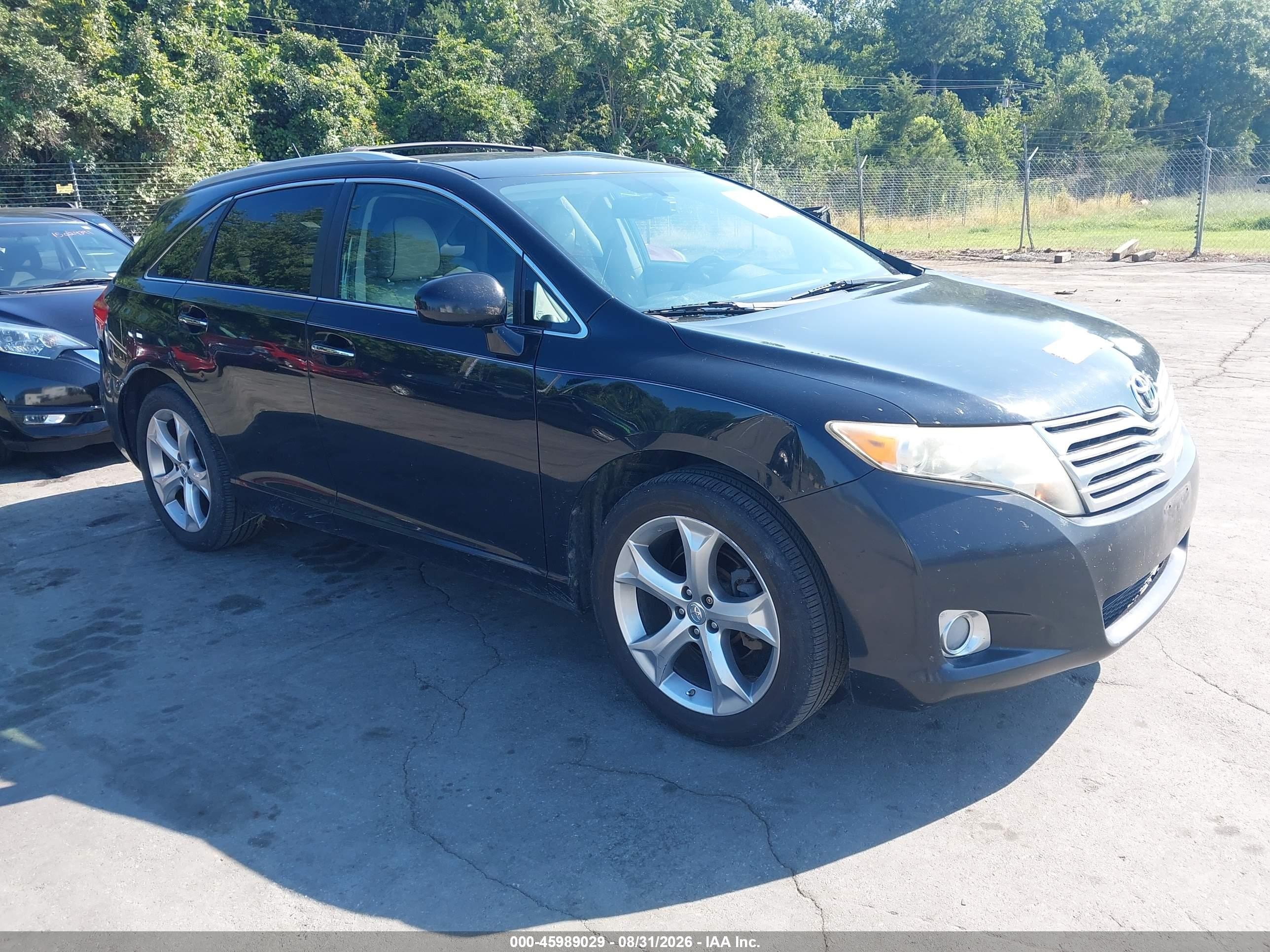2009 Toyota Venza Base V6 Черный vin: 4T3BK11AX9U004758