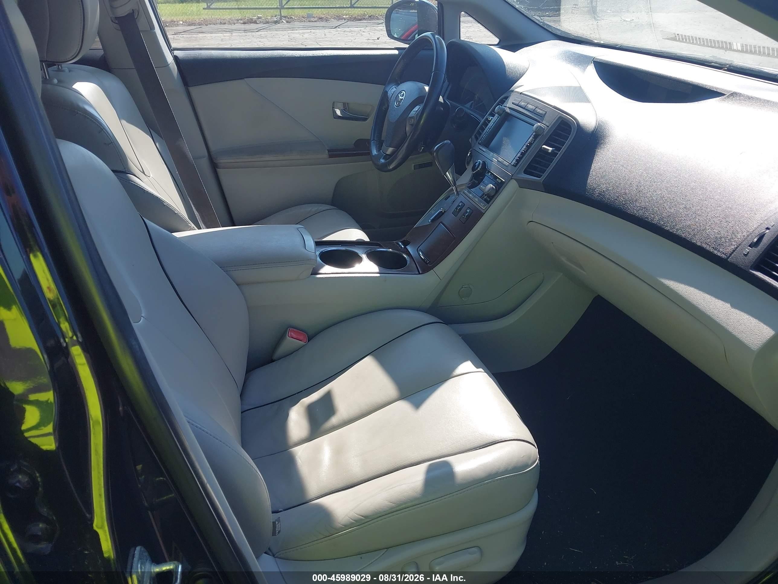 2009 Toyota Venza Base V6 Black vin: 4T3BK11AX9U004758