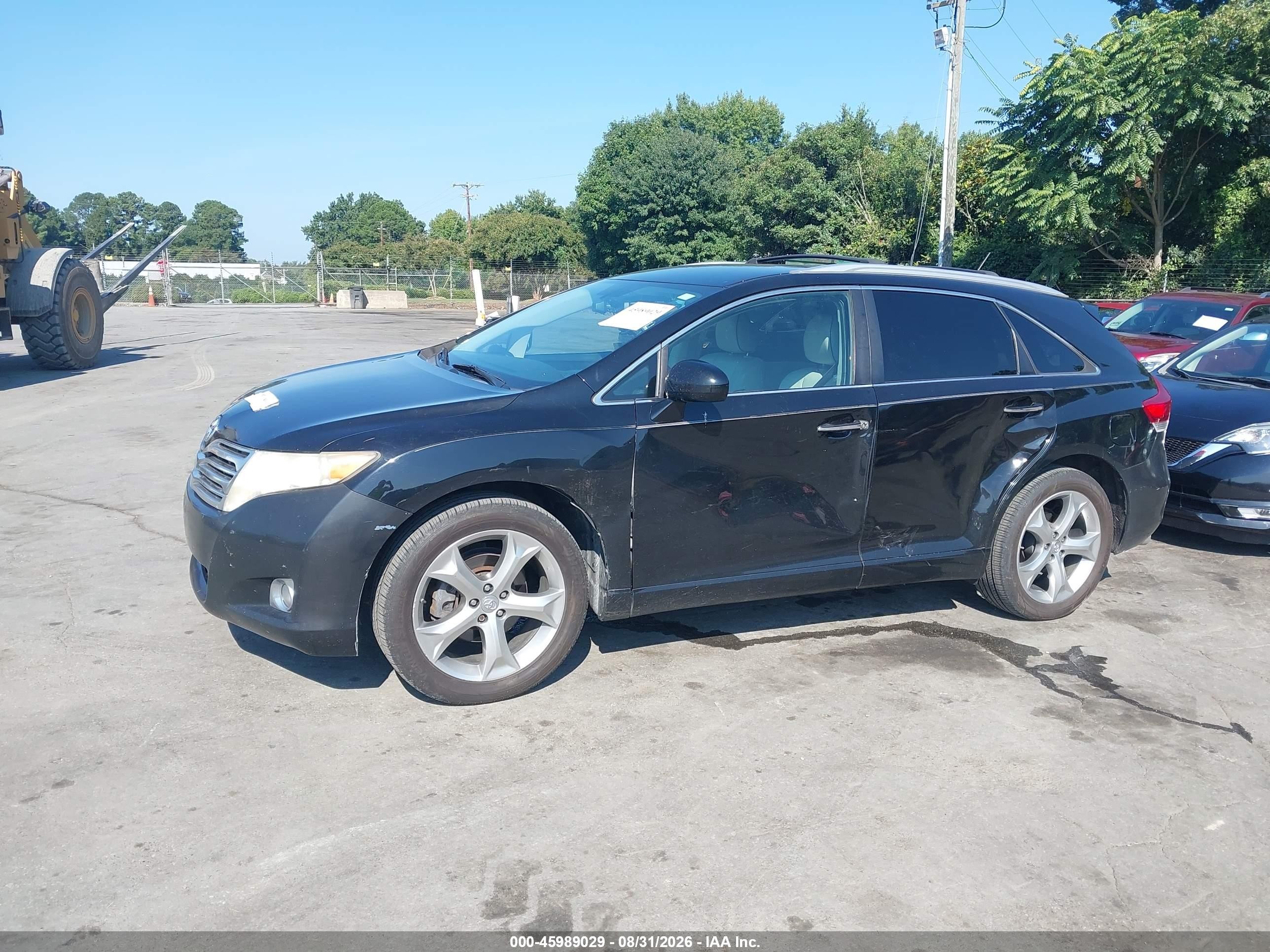 2009 Toyota Venza Base V6 Black vin: 4T3BK11AX9U004758