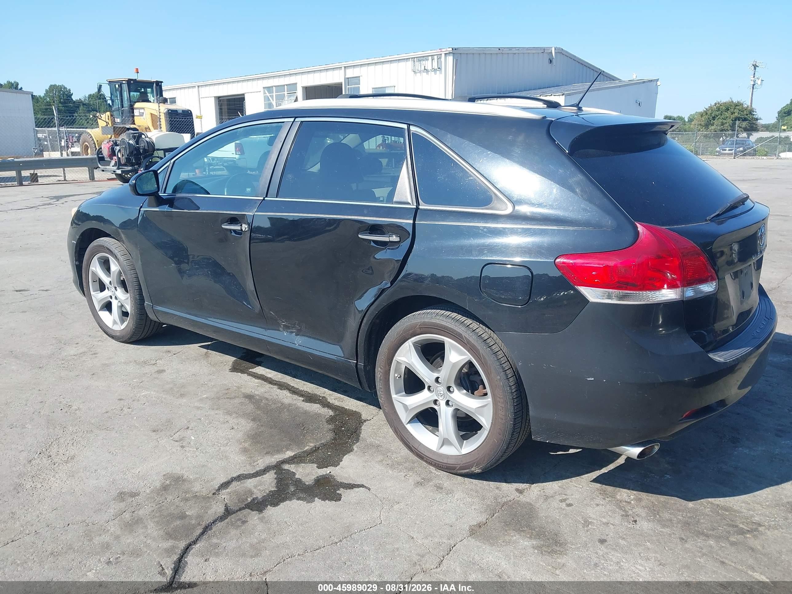 2009 Toyota Venza Base V6 Black vin: 4T3BK11AX9U004758