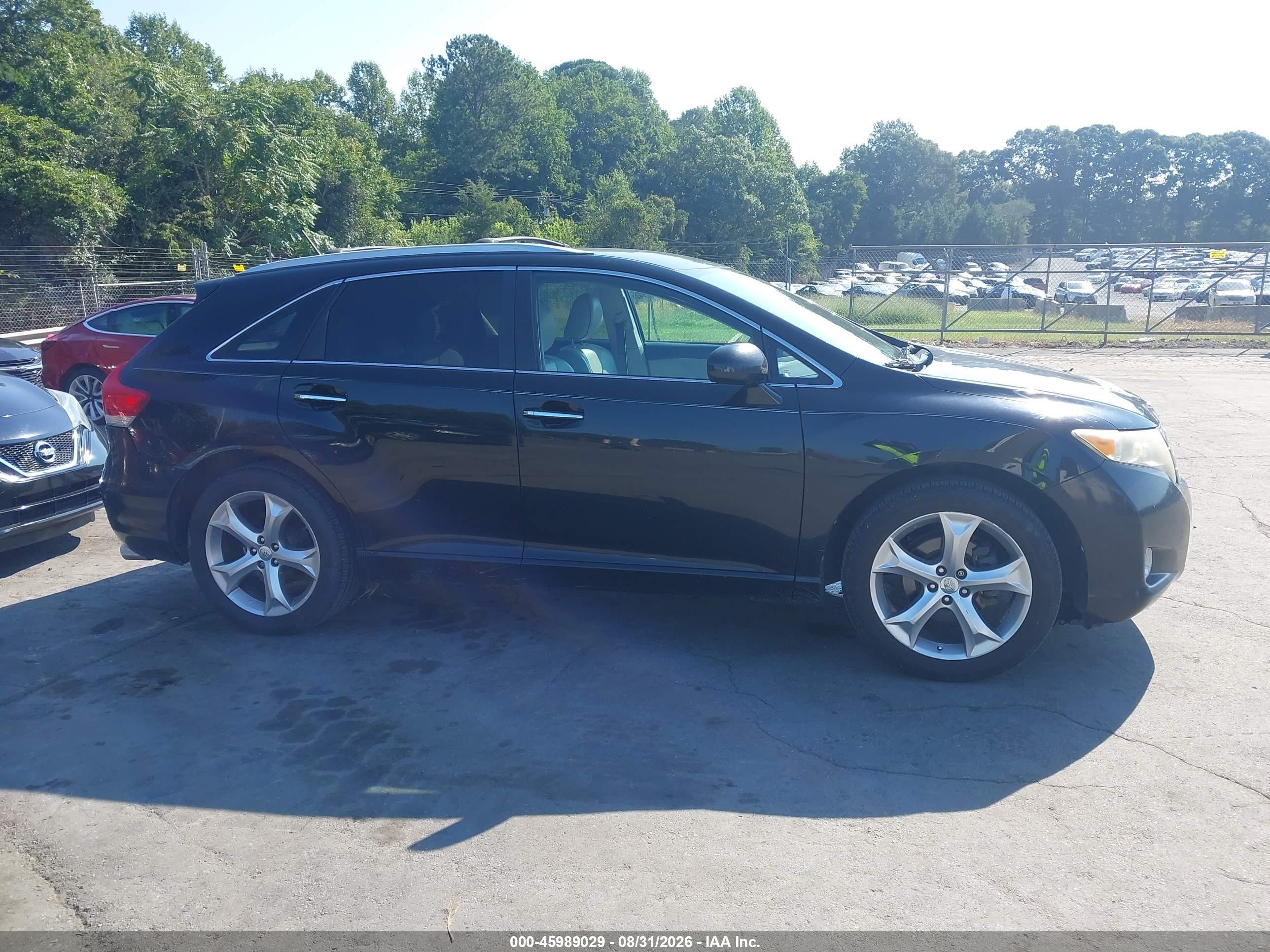 2009 Toyota Venza Base V6 Black vin: 4T3BK11AX9U004758
