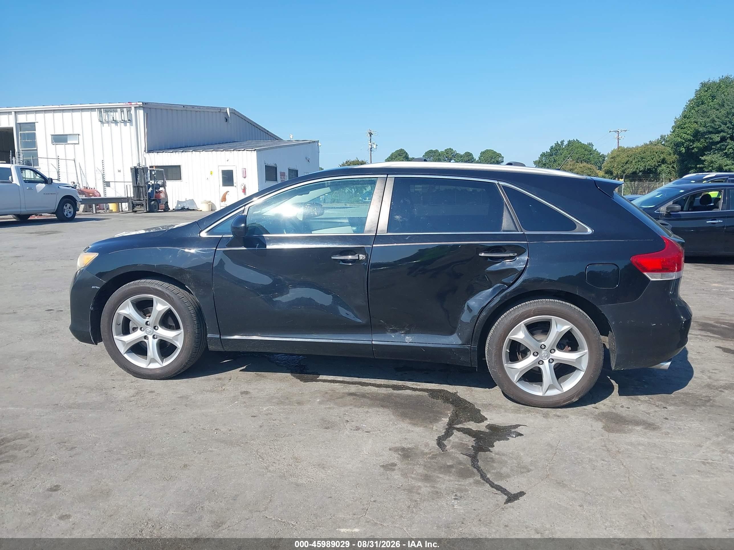 2009 Toyota Venza Base V6 Black vin: 4T3BK11AX9U004758