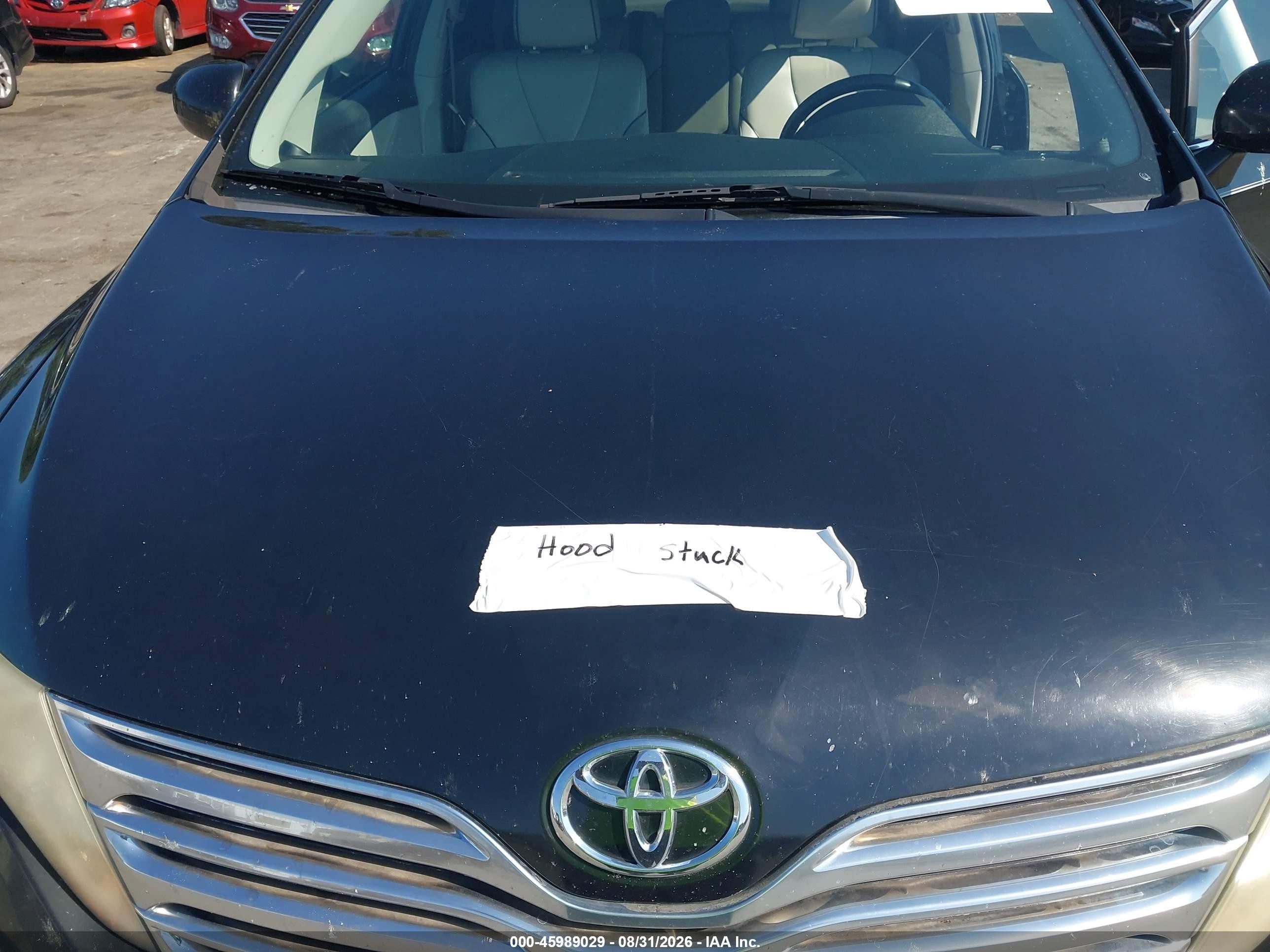 2009 Toyota Venza Base V6 Black vin: 4T3BK11AX9U004758