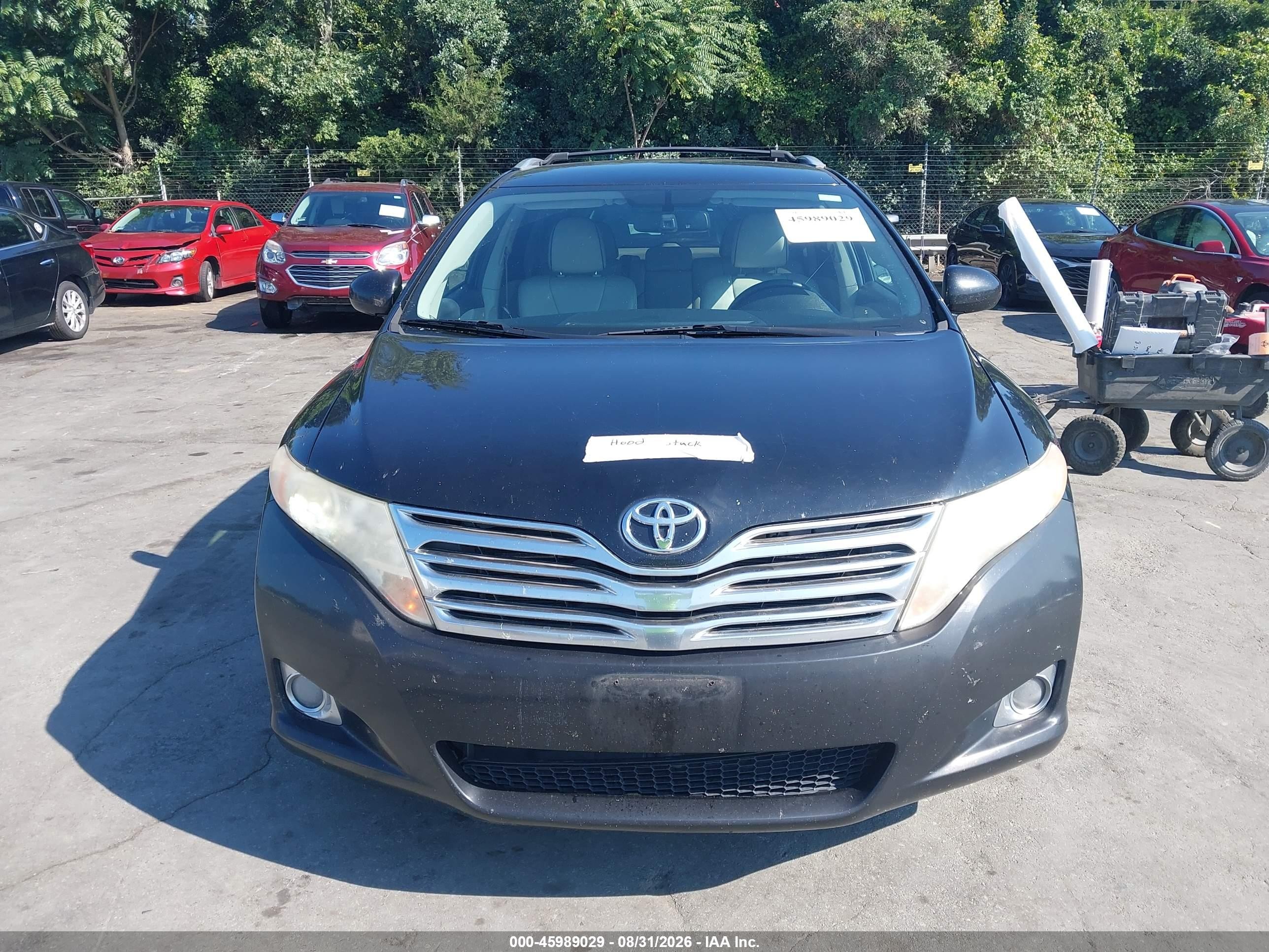 2009 Toyota Venza Base V6 Black vin: 4T3BK11AX9U004758