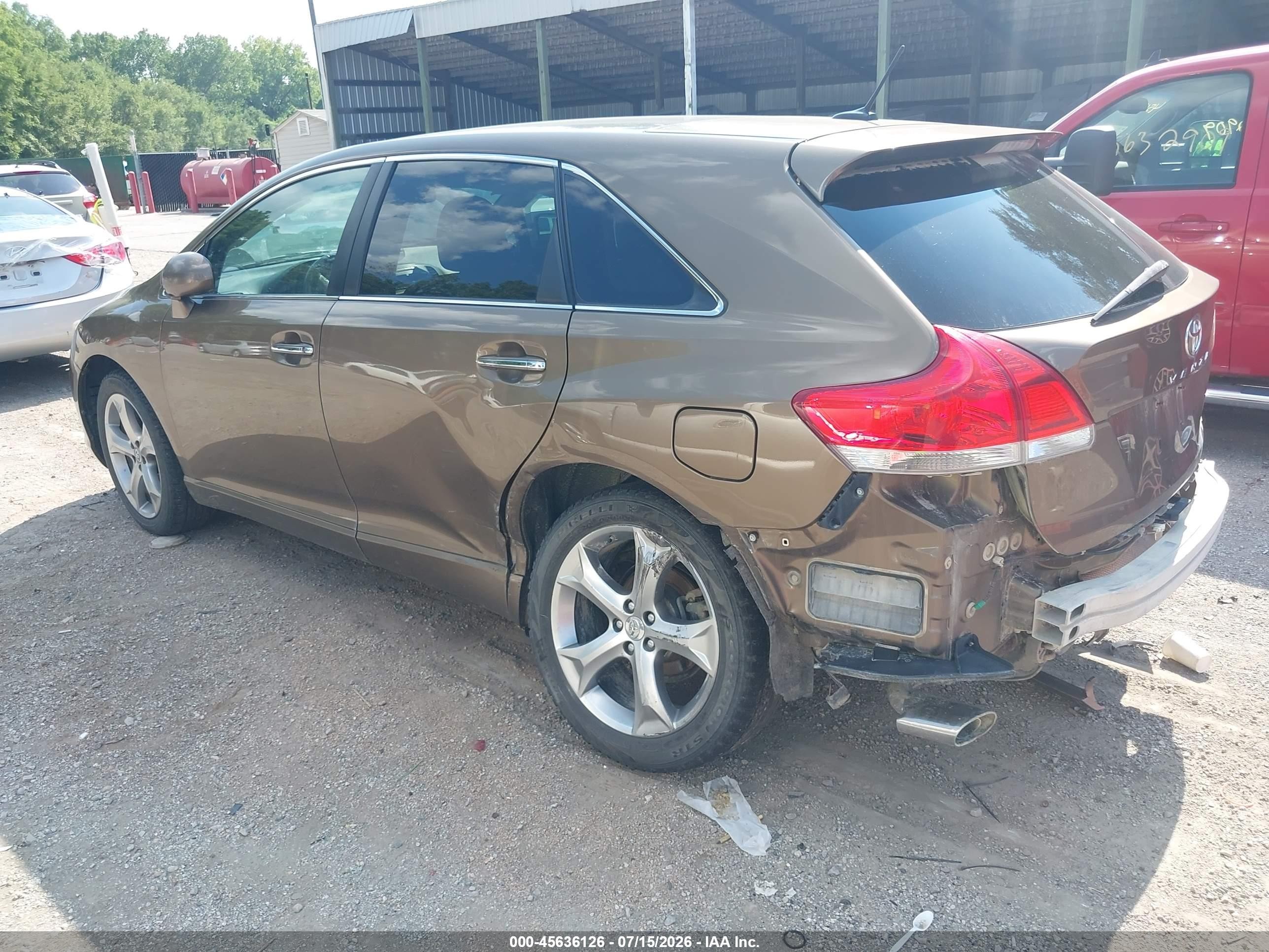 2009 Toyota Venza Base V6 Brown vin: 4T3BK11AX9U007711