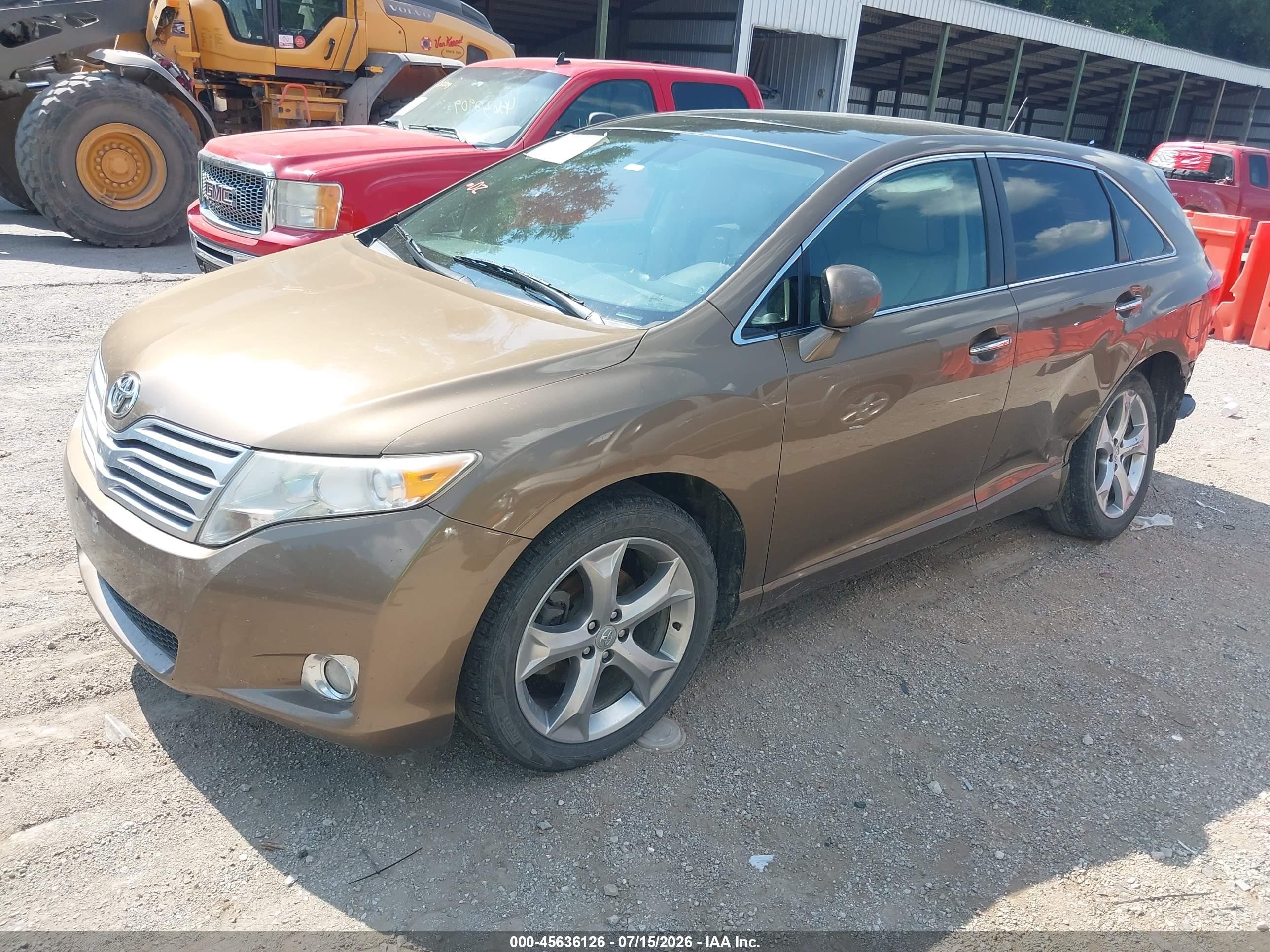 2009 Toyota Venza Base V6 Brown vin: 4T3BK11AX9U007711