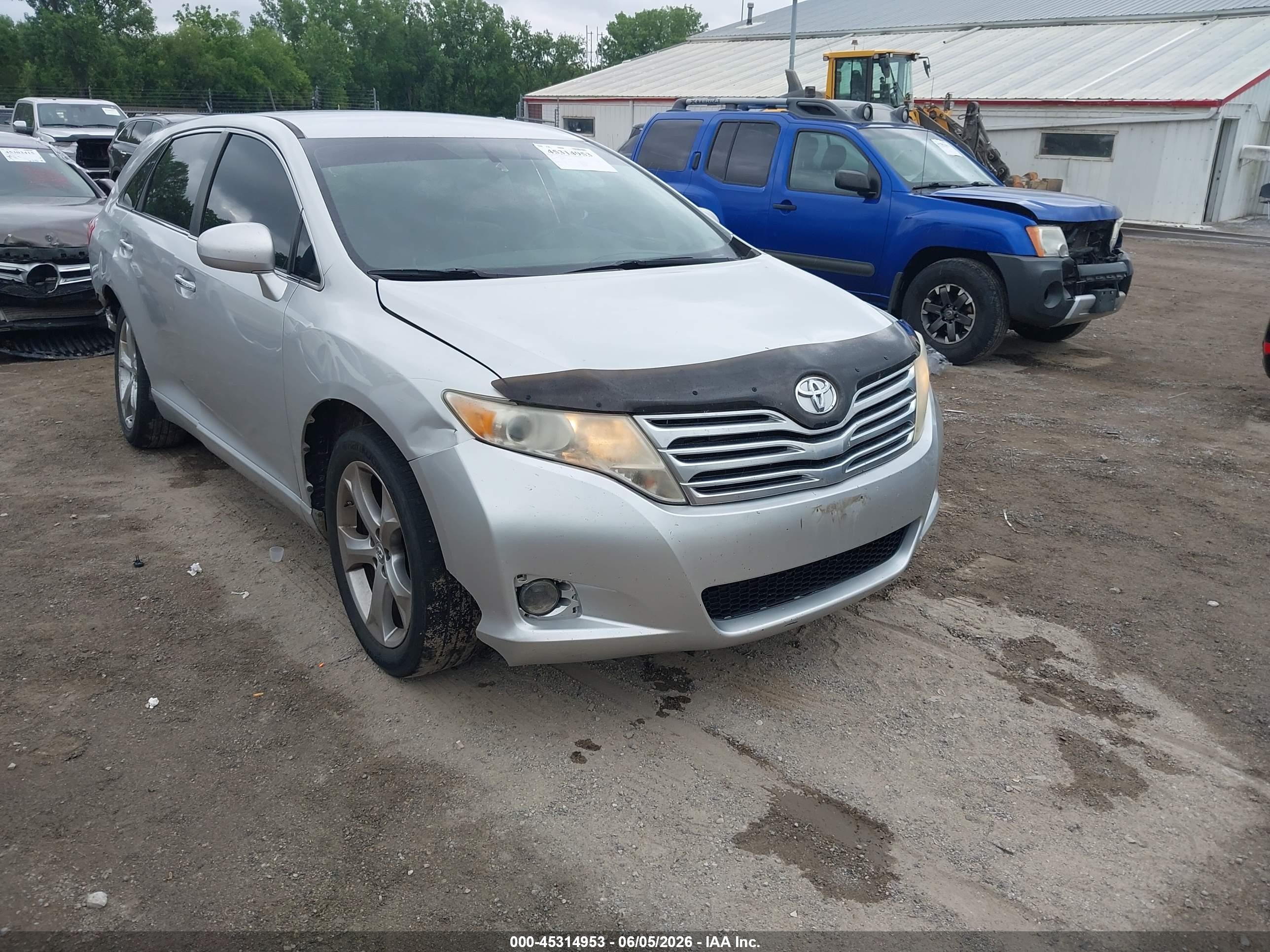 2009 Toyota Venza Base V6 Silver vin: 4T3BK11AX9U009927