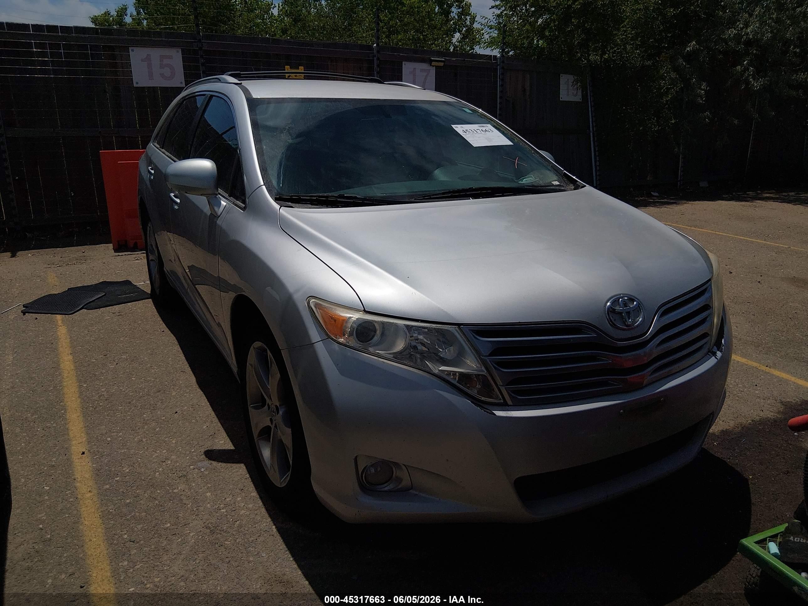 2009 Toyota Venza Base V6 Серебряный vin: 4T3BK11AX9U013234