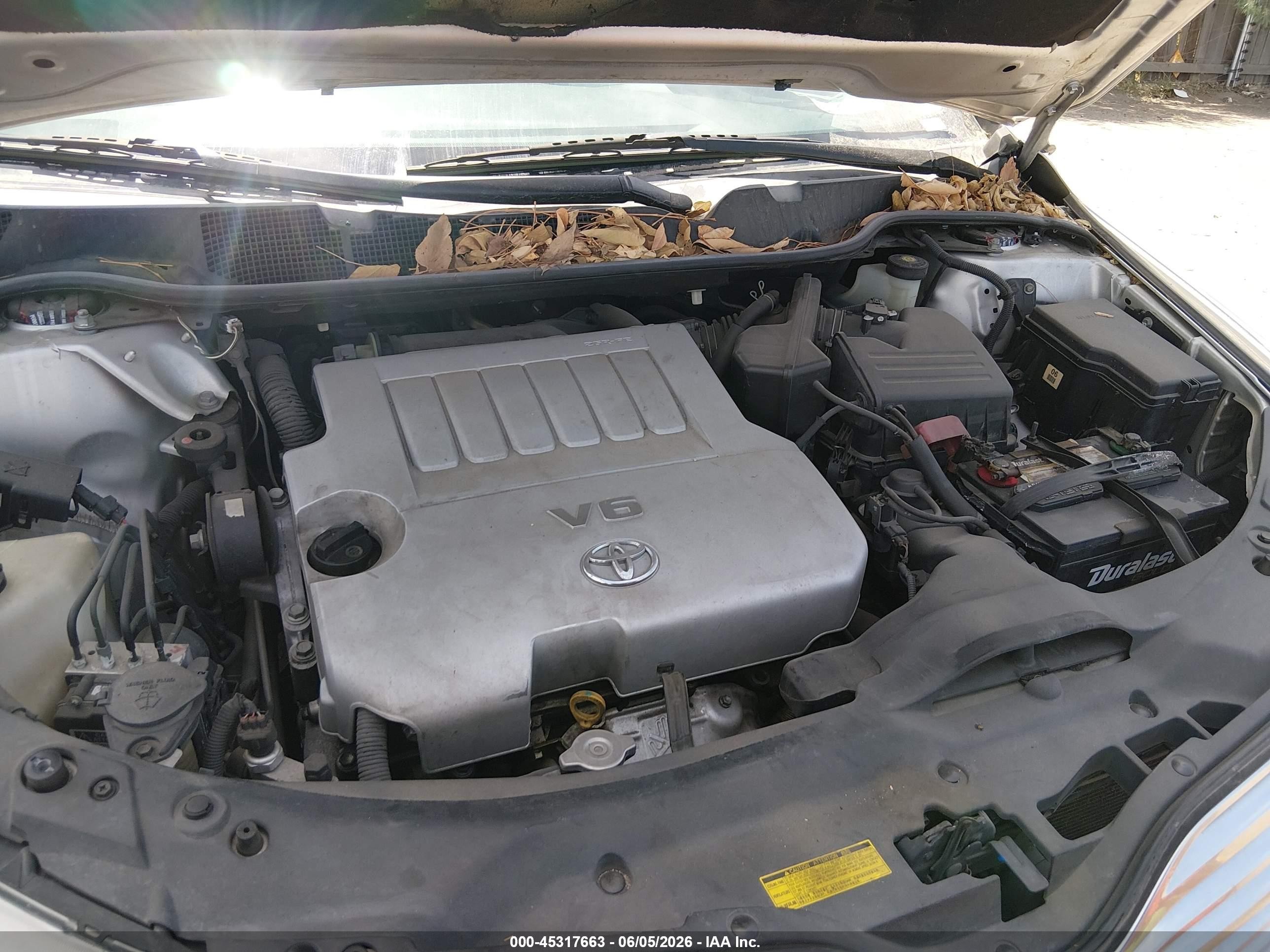 2009 Toyota Venza Base V6 Серебряный vin: 4T3BK11AX9U013234