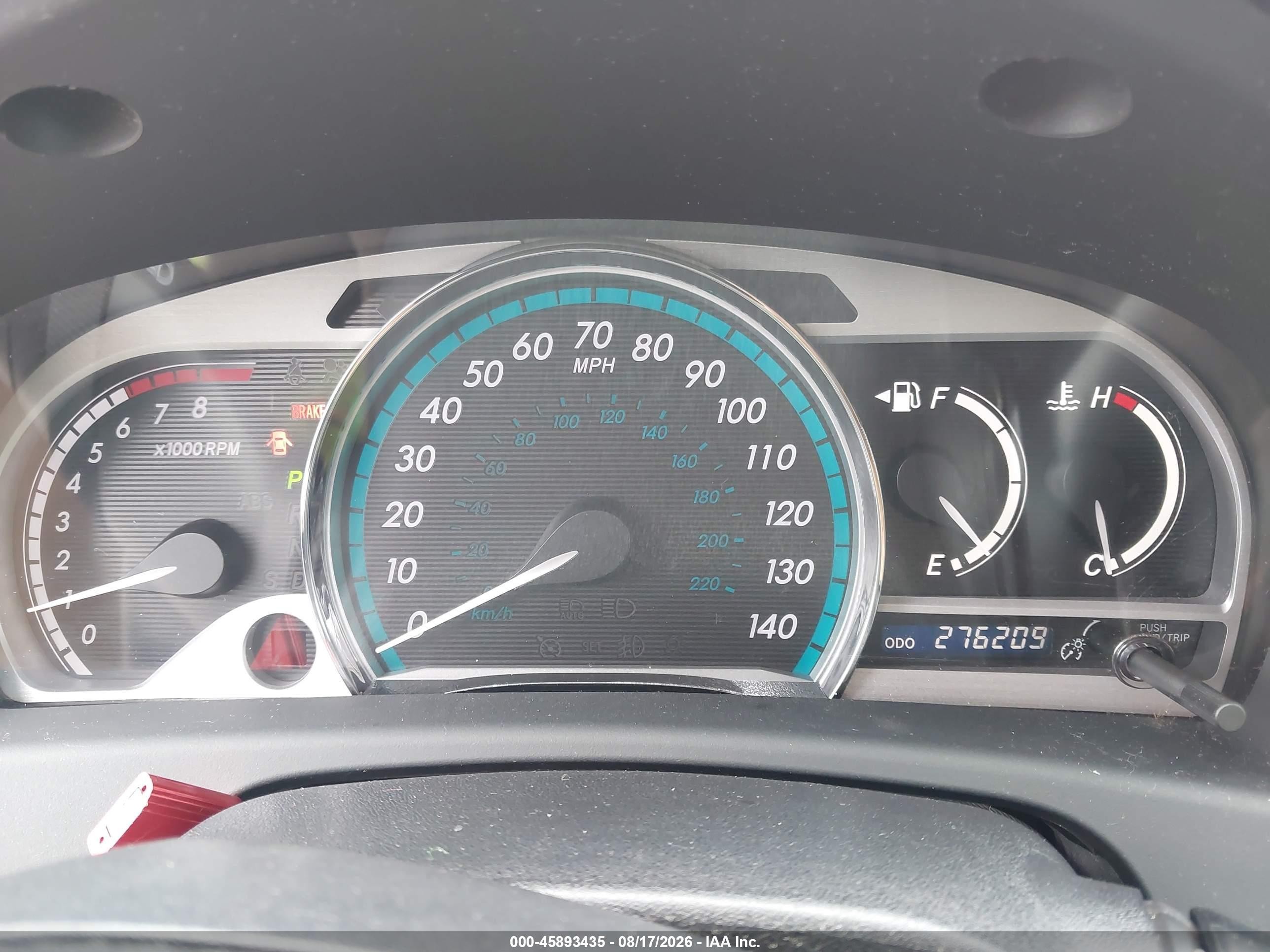 2009 Toyota Venza Base V6 Red vin: 4T3BK11AX9U024332