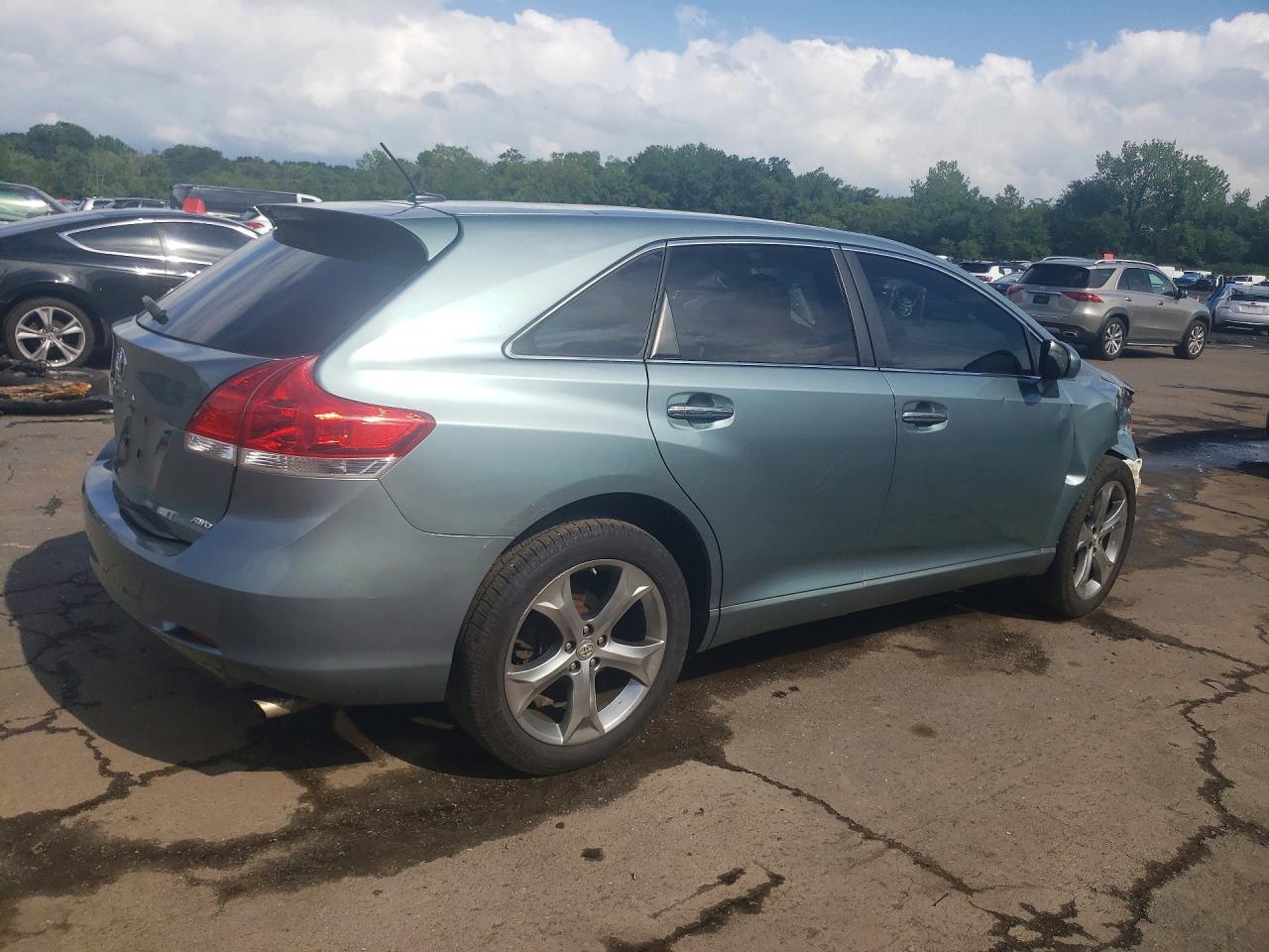 2010 Toyota Venza Awd V6 Бирюзовый vin: 4T3BK3BB0AU031149
