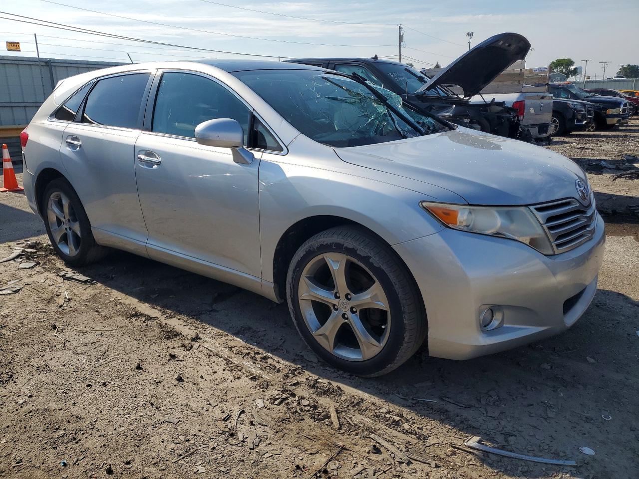 2010 Toyota Venza Awd V6 Silver vin: 4T3BK3BB0AU043558