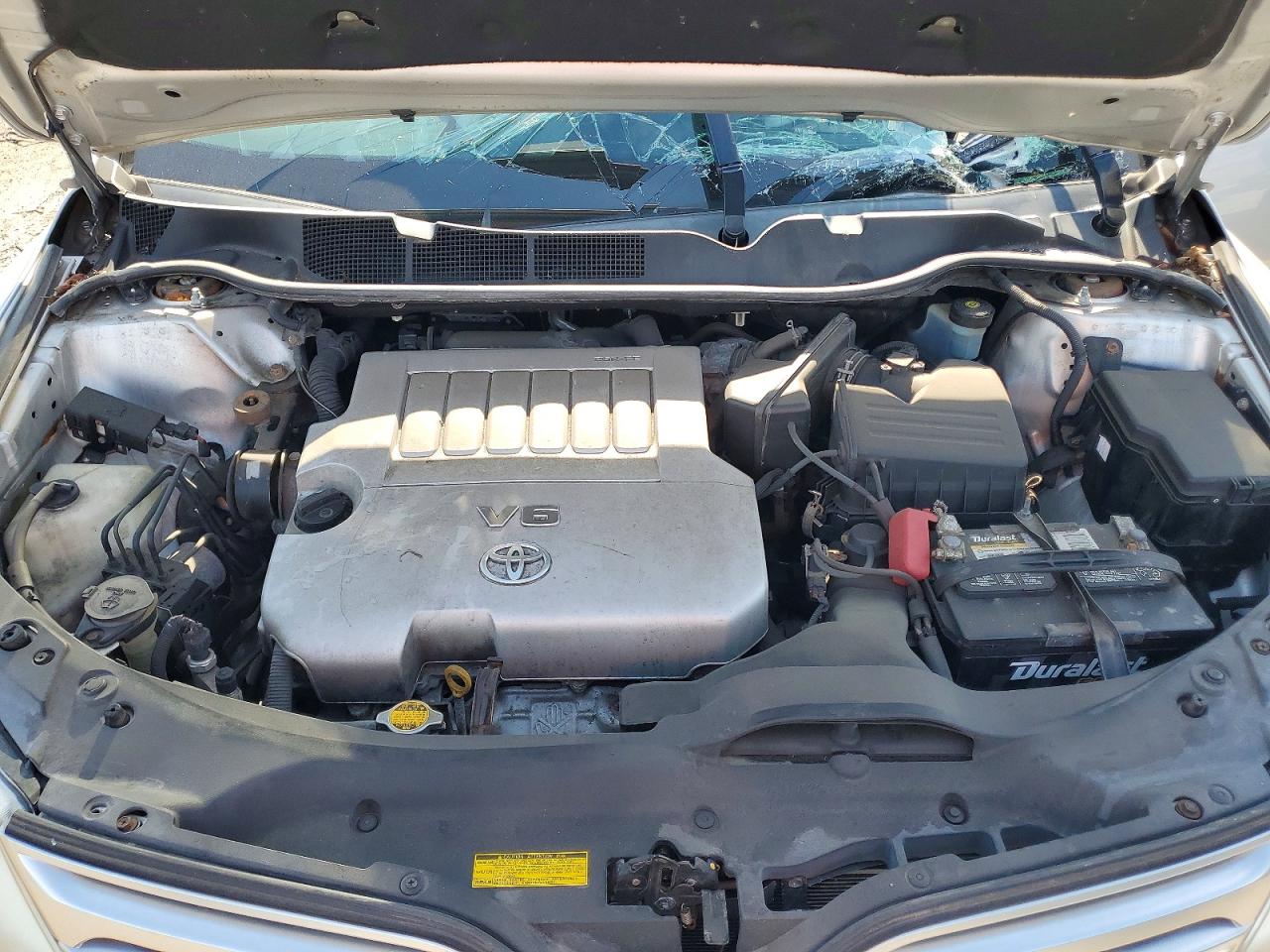 2010 Toyota Venza Awd V6 Silver vin: 4T3BK3BB0AU043558