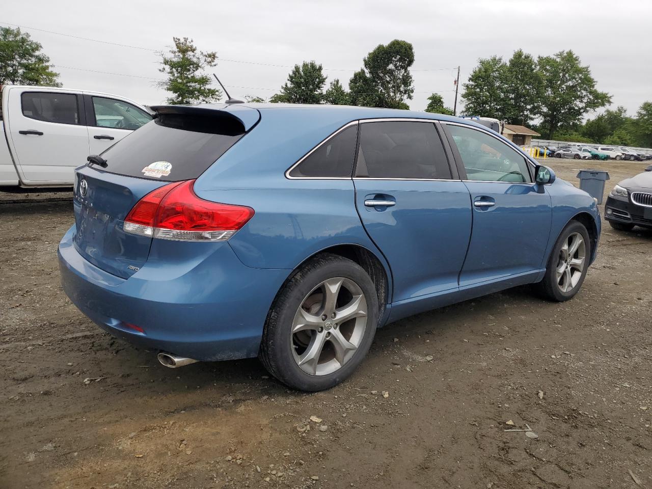 2011 Toyota Venza Blue vin: 4T3BK3BB0BU052391