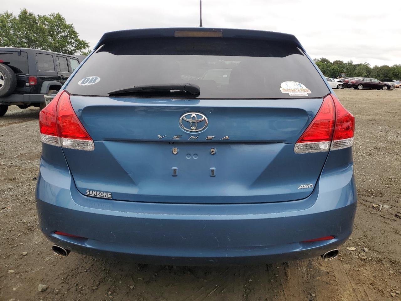 2011 Toyota Venza Blue vin: 4T3BK3BB0BU052391