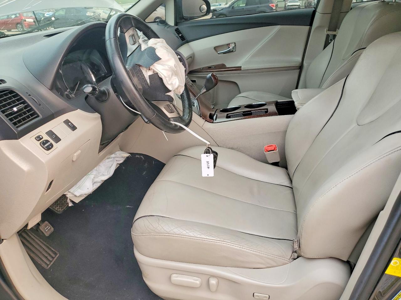 2011 Toyota Venza Awd V6 Charcoal vin: 4T3BK3BB0BU052875