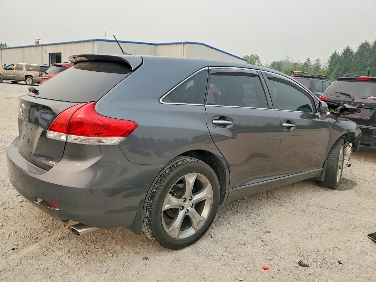 2011 Toyota Venza Awd V6 Charcoal vin: 4T3BK3BB0BU052875