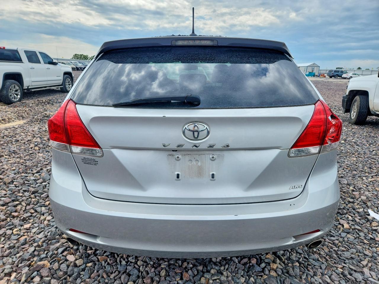 2011 Toyota Venza Awd V6 Silver vin: 4T3BK3BB0BU055632