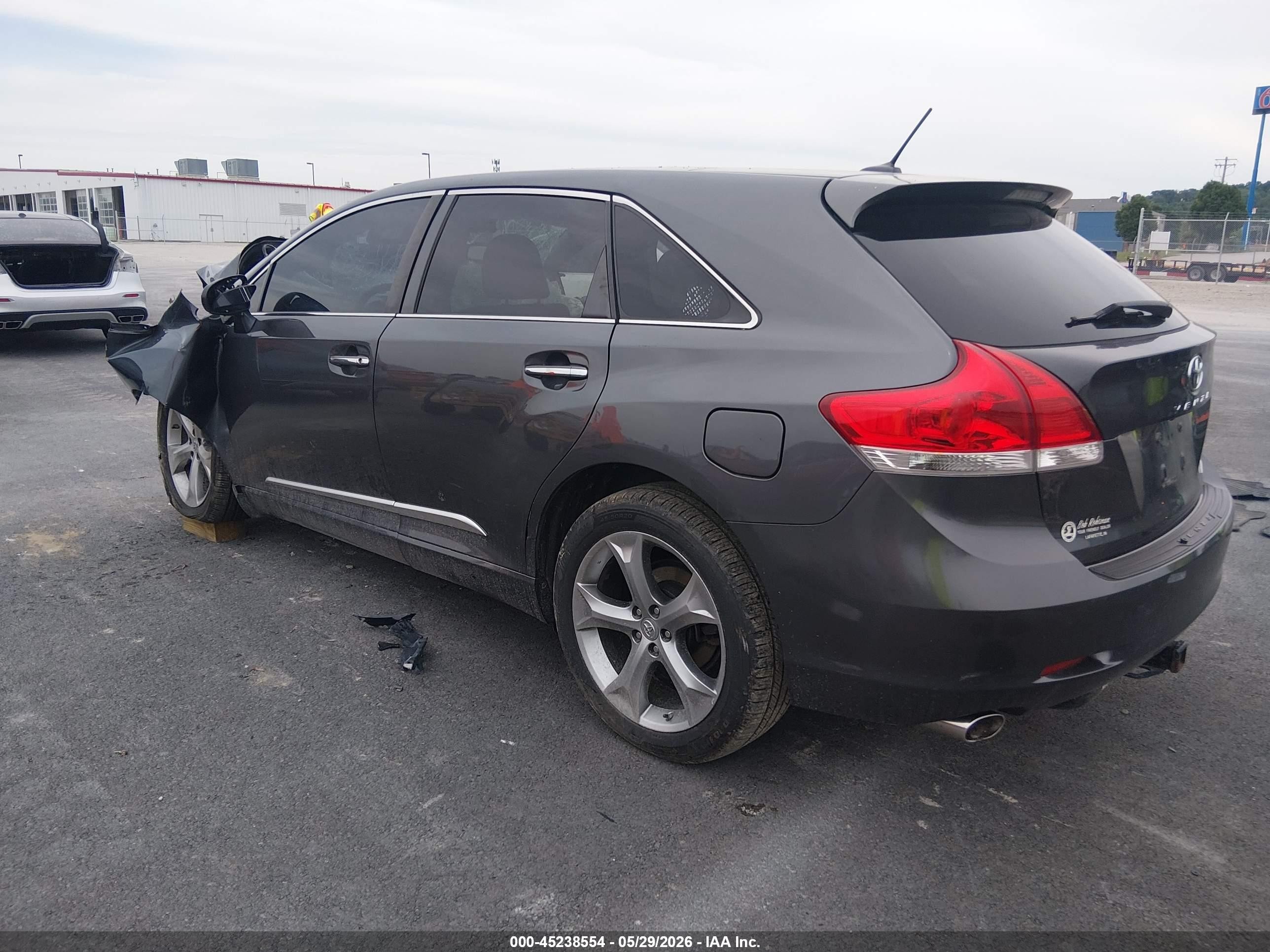 2012 Toyota Venza Limited V6 Gray vin: 4T3BK3BB0CU069967