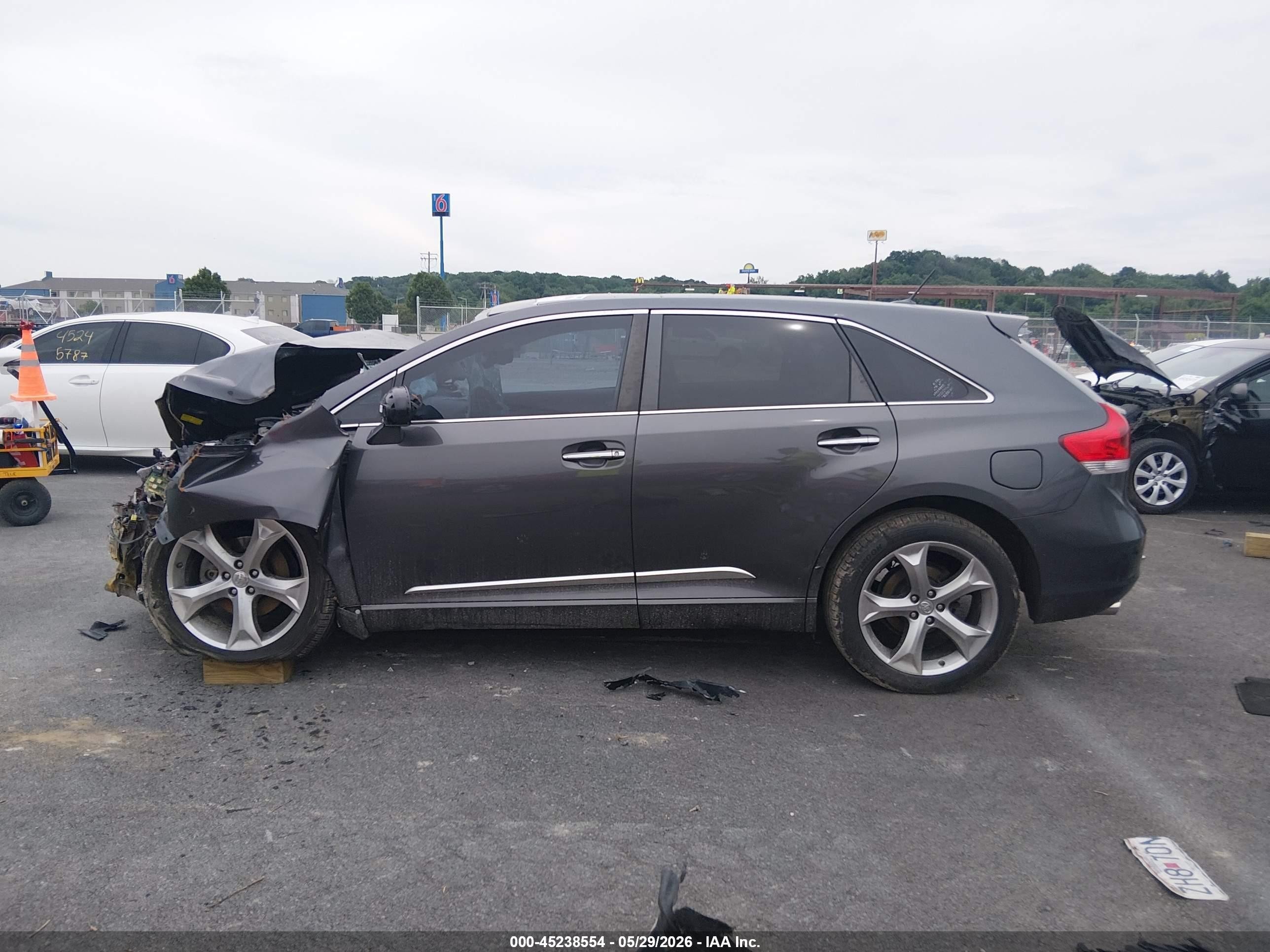 2012 Toyota Venza Limited V6 Gray vin: 4T3BK3BB0CU069967