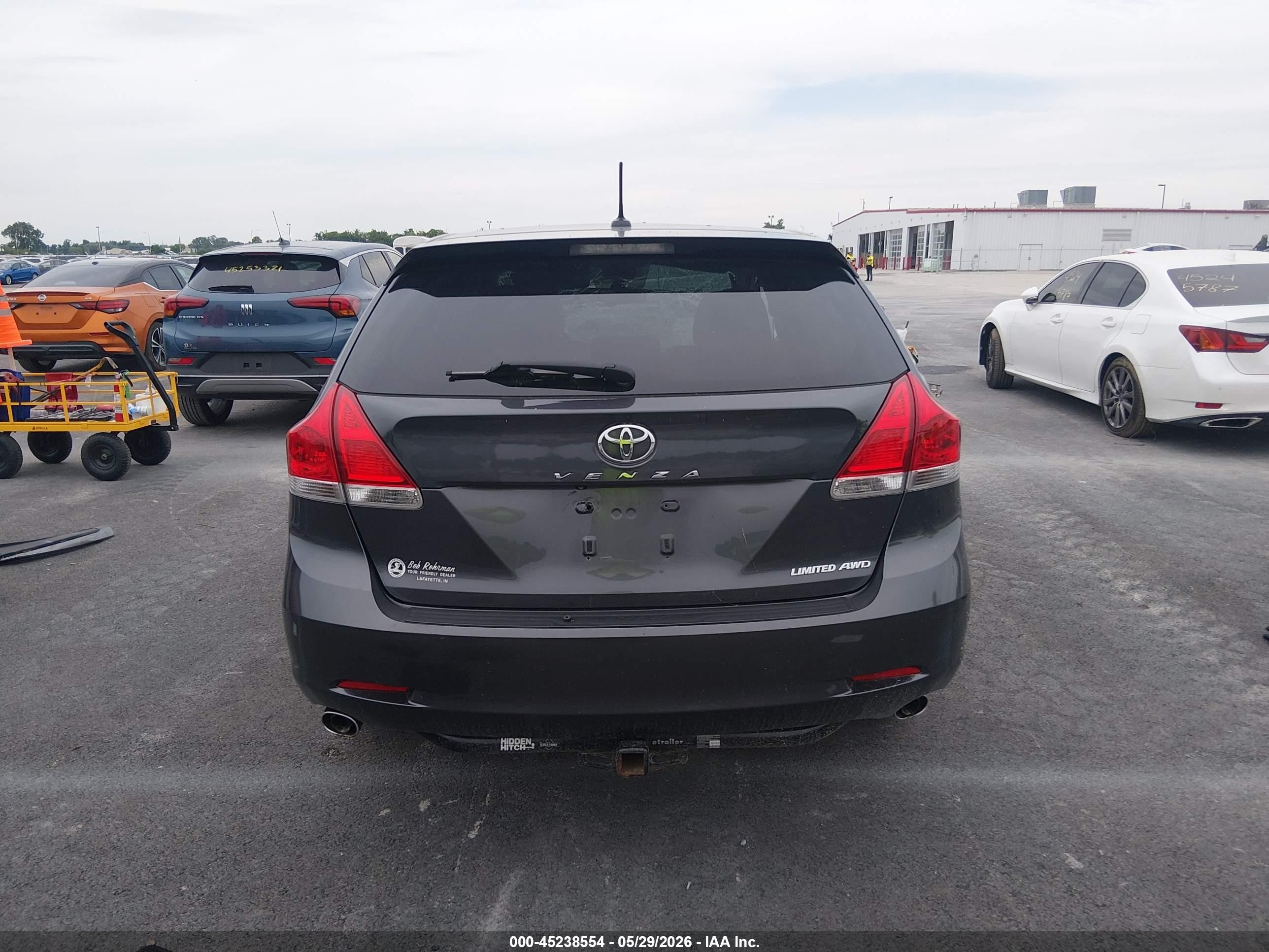 2012 Toyota Venza Limited V6 Gray vin: 4T3BK3BB0CU069967