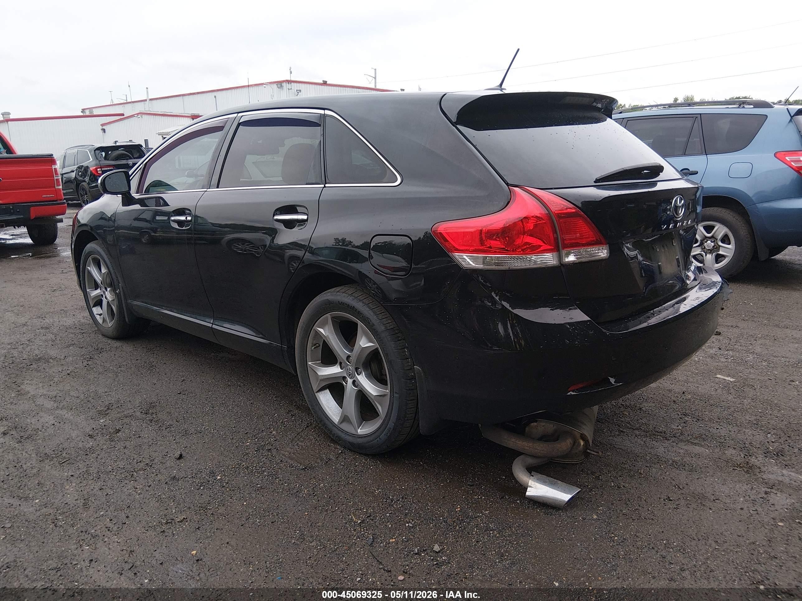 2012 Toyota Venza Limited V6 Black vin: 4T3BK3BB0CU071749