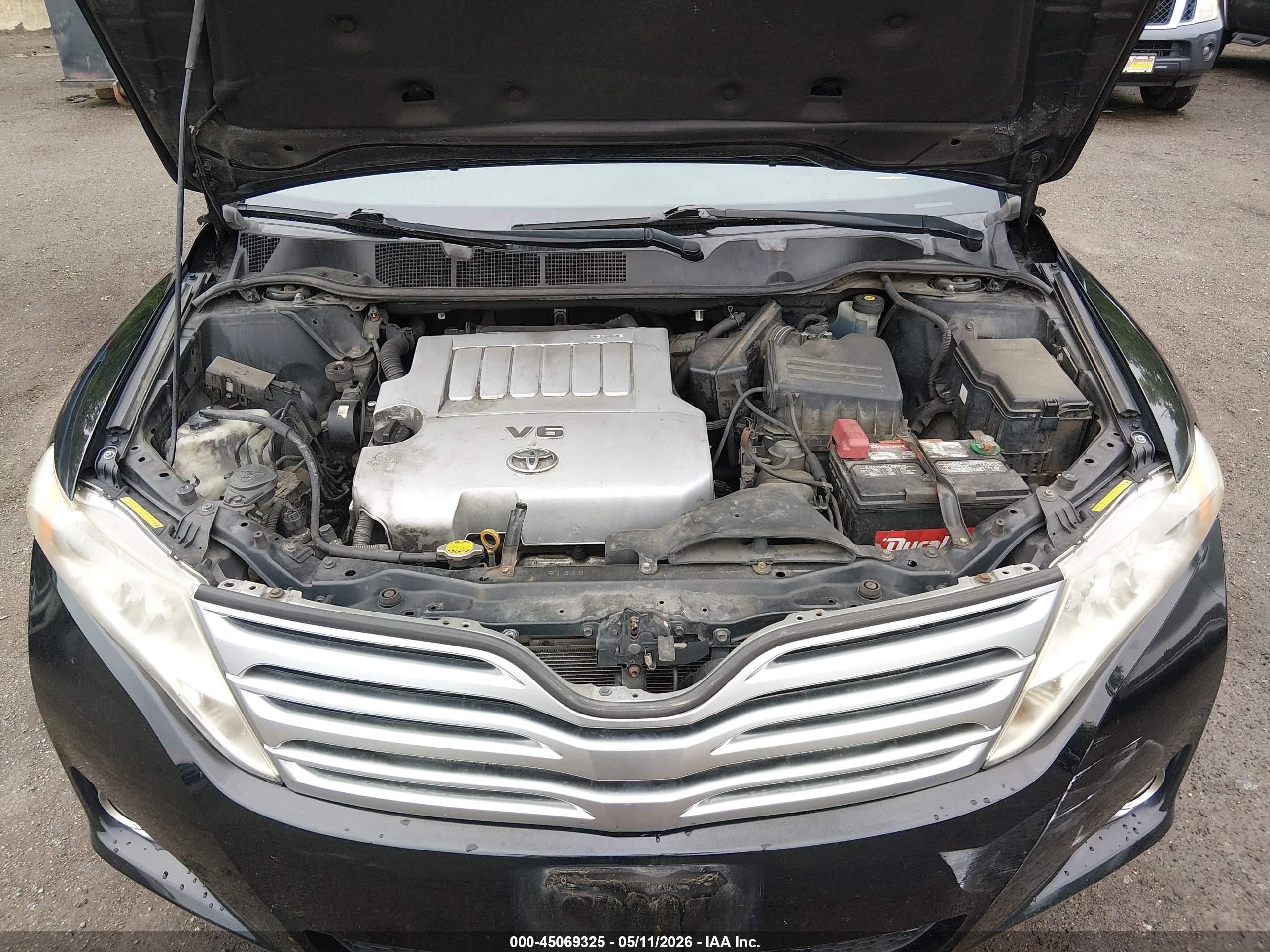 2012 Toyota Venza Limited V6 Black vin: 4T3BK3BB0CU071749