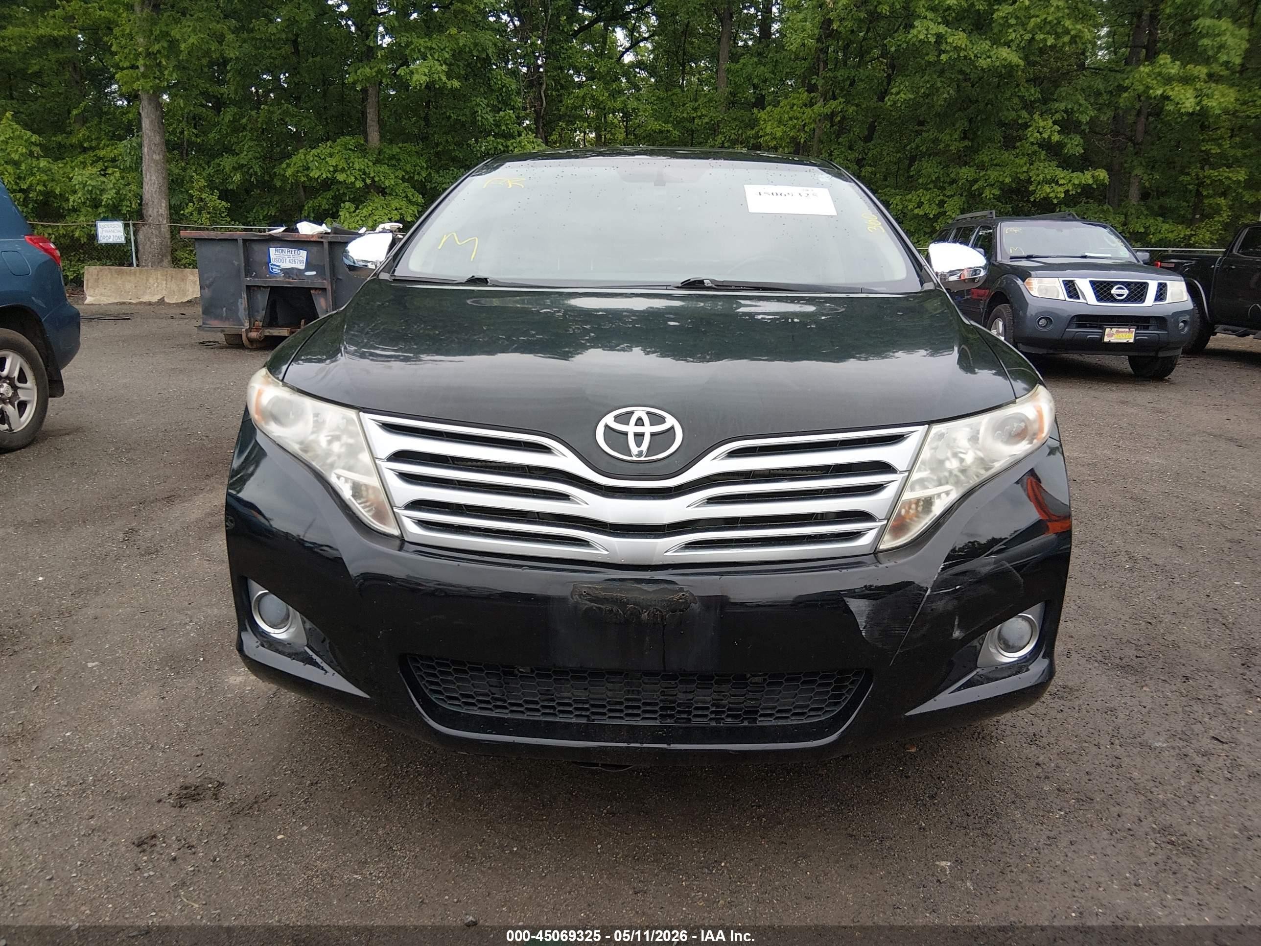 2012 Toyota Venza Limited V6 Black vin: 4T3BK3BB0CU071749