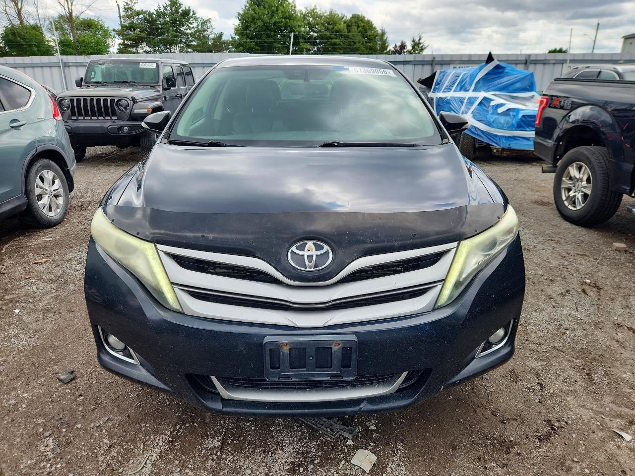 2013 Toyota Venza Le Черный vin: 4T3BK3BB0DU077956