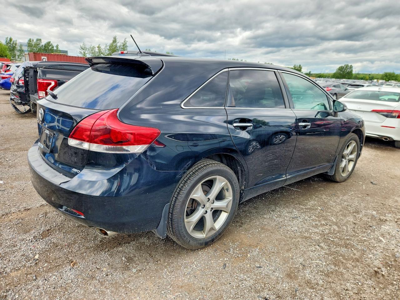 2013 Toyota Venza Le Черный vin: 4T3BK3BB0DU077956