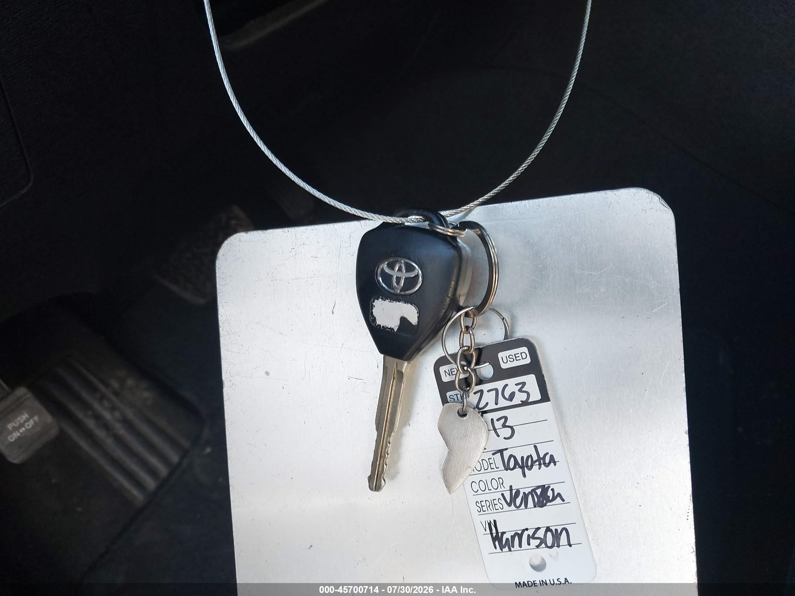 2013 Toyota Venza Le V6 Red vin: 4T3BK3BB0DU078380