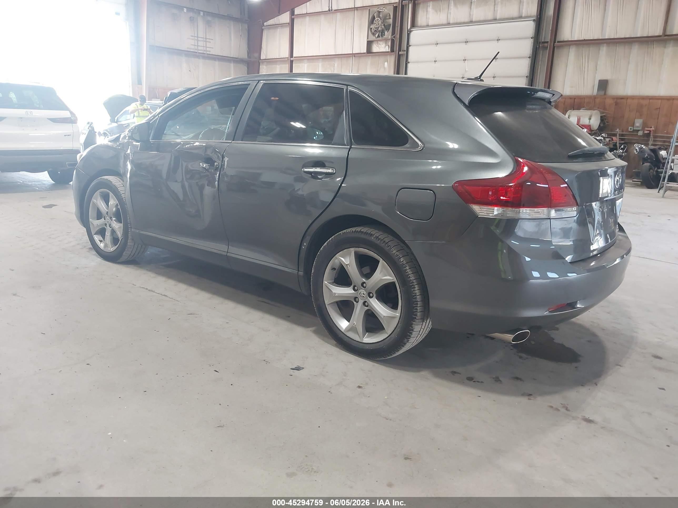2013 Toyota Venza Xle V6 Gray vin: 4T3BK3BB0DU081540