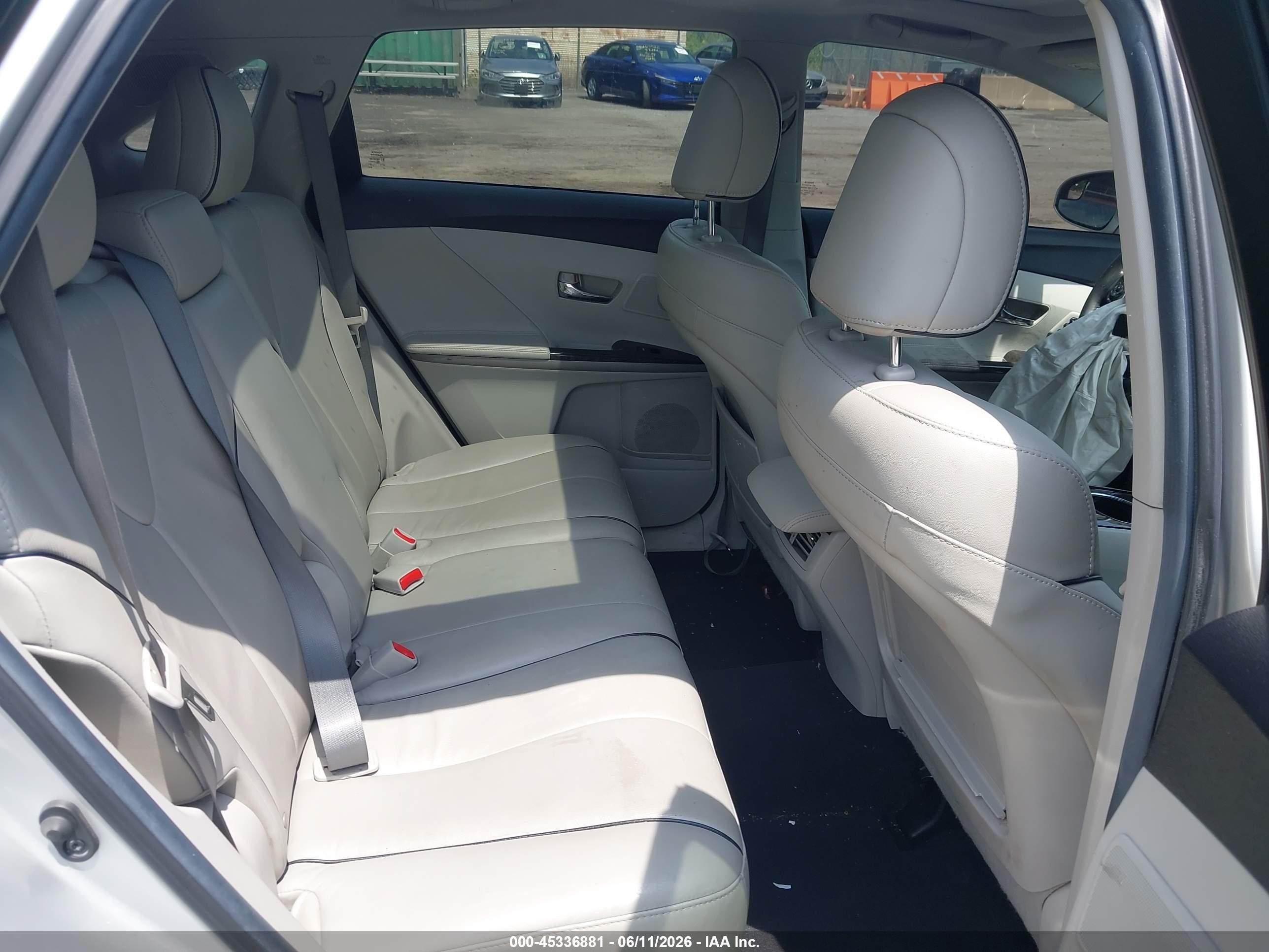 2013 Toyota Venza Xle V6 Silver vin: 4T3BK3BB0DU085183