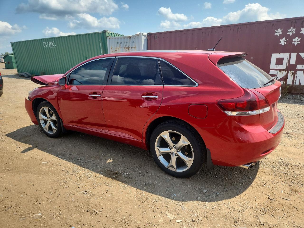 2013 Toyota Venza Limited Red vin: 4T3BK3BB0DU092067