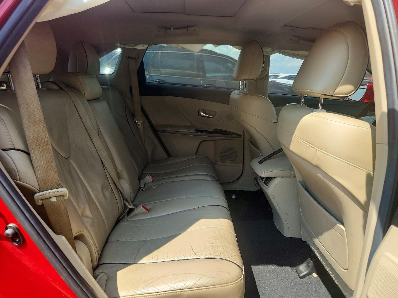 2013 Toyota Venza Limited Red vin: 4T3BK3BB0DU092067