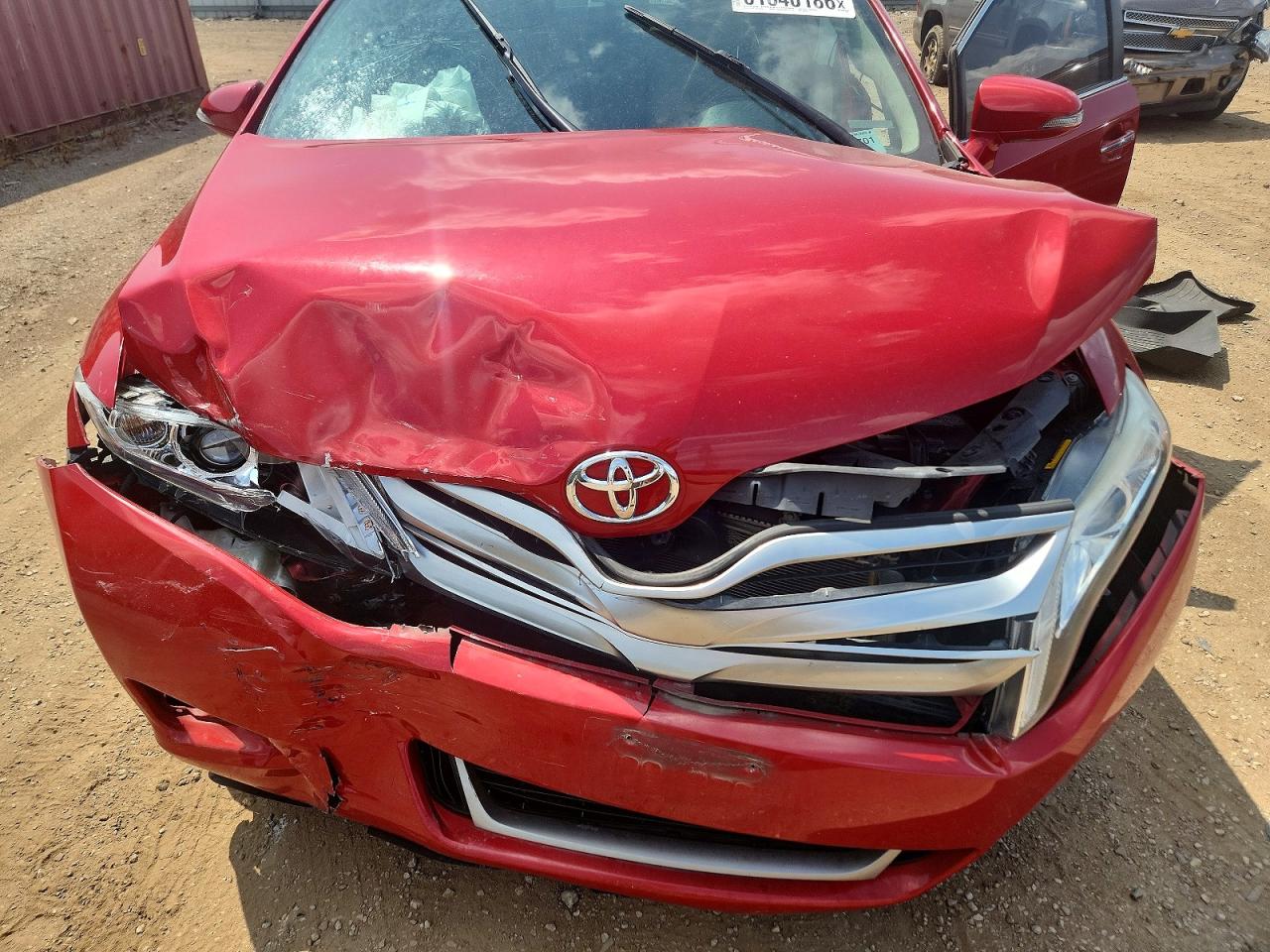 2013 Toyota Venza Limited Red vin: 4T3BK3BB0DU092067