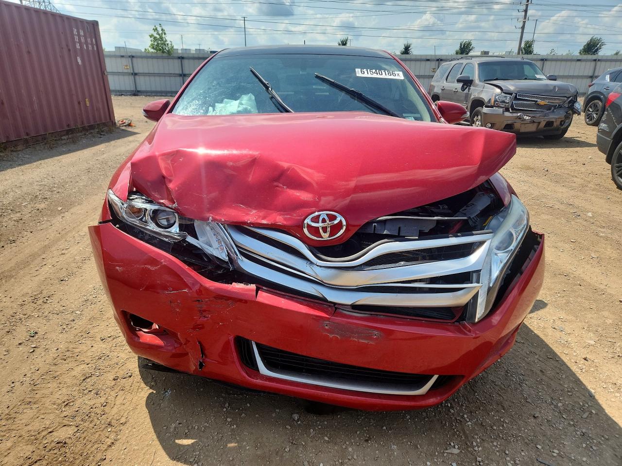 2013 Toyota Venza Limited Red vin: 4T3BK3BB0DU092067