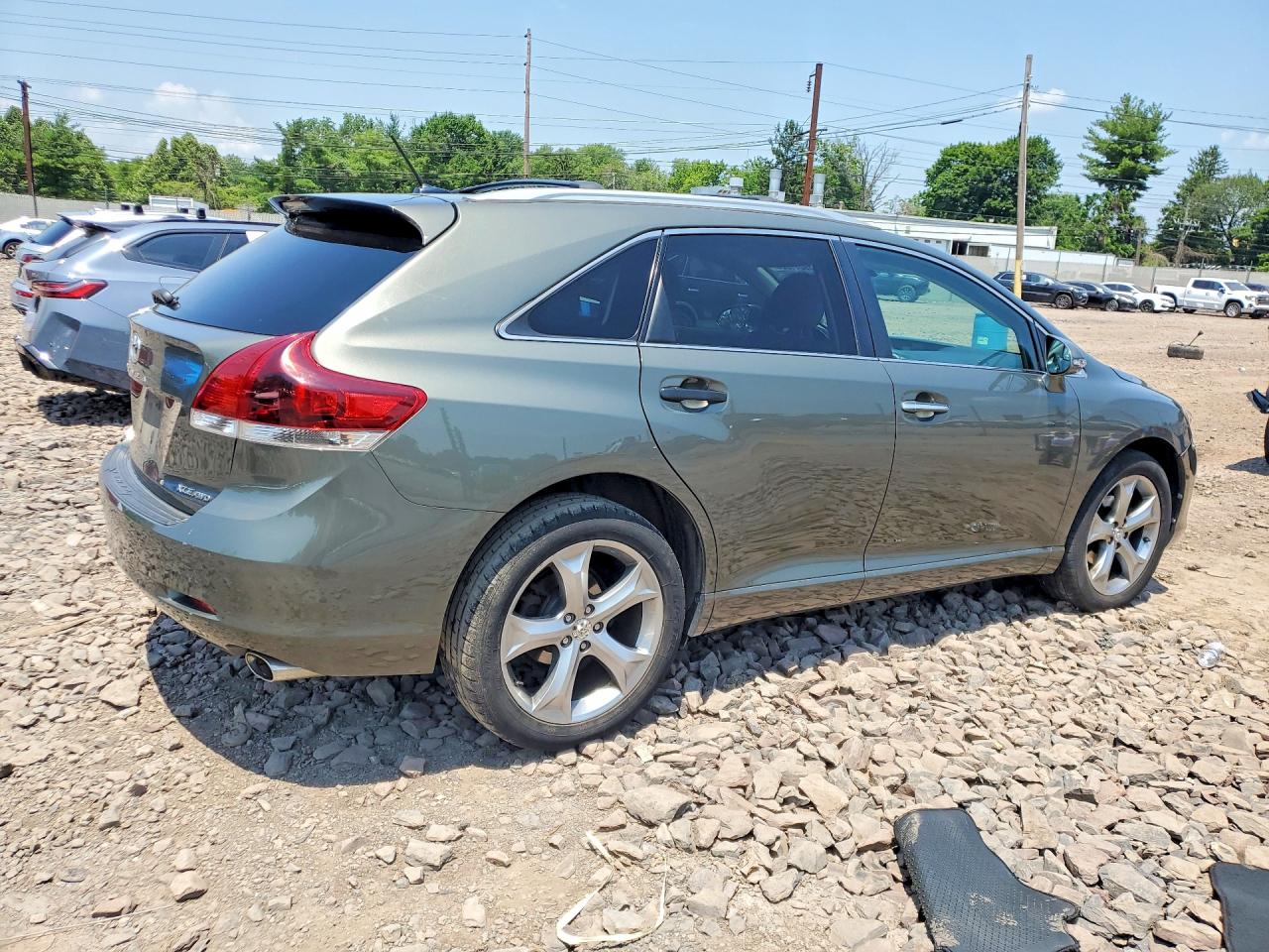 2014 Toyota Venza Xle Gray vin: 4T3BK3BB0EU097691