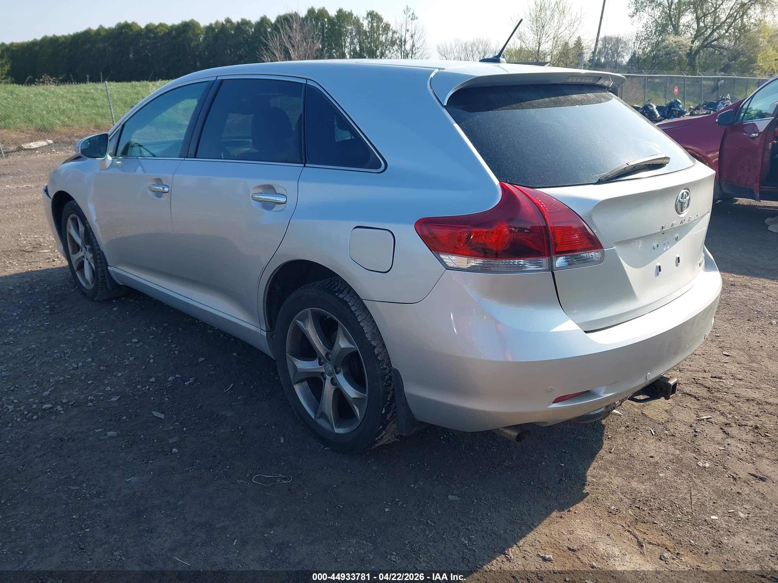 2014 Toyota Venza Limited V6 Silver vin: 4T3BK3BB0EU102811