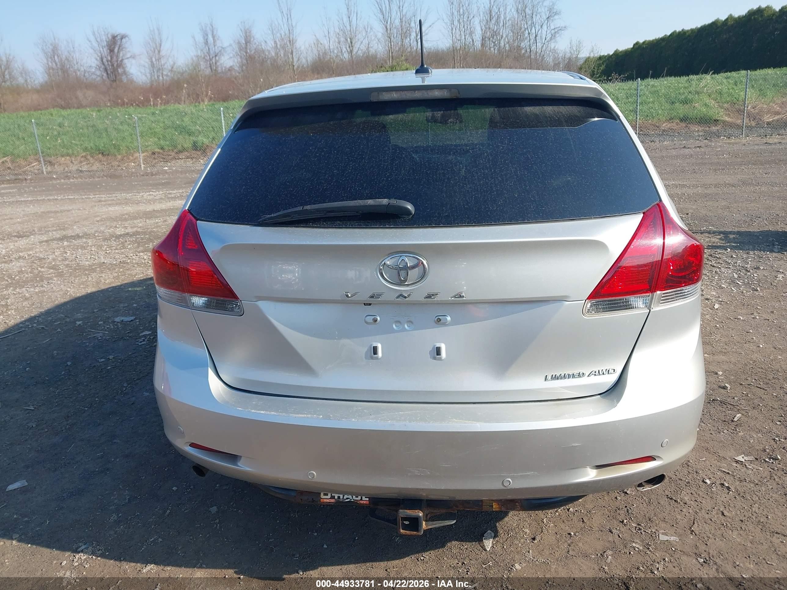 2014 Toyota Venza Limited V6 Silver vin: 4T3BK3BB0EU102811