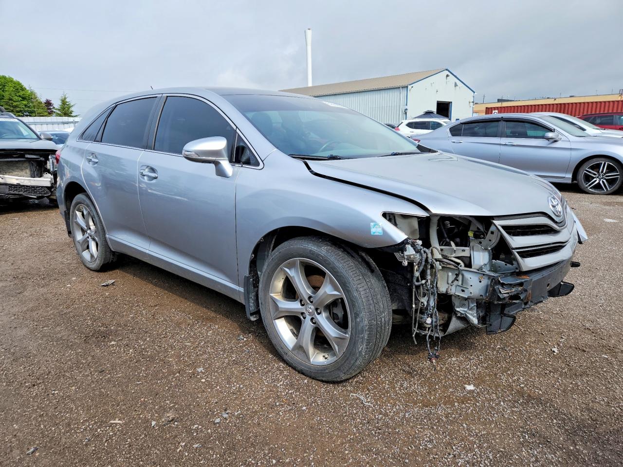 2014 Toyota Venza Le Silver vin: 4T3BK3BB0EU907319