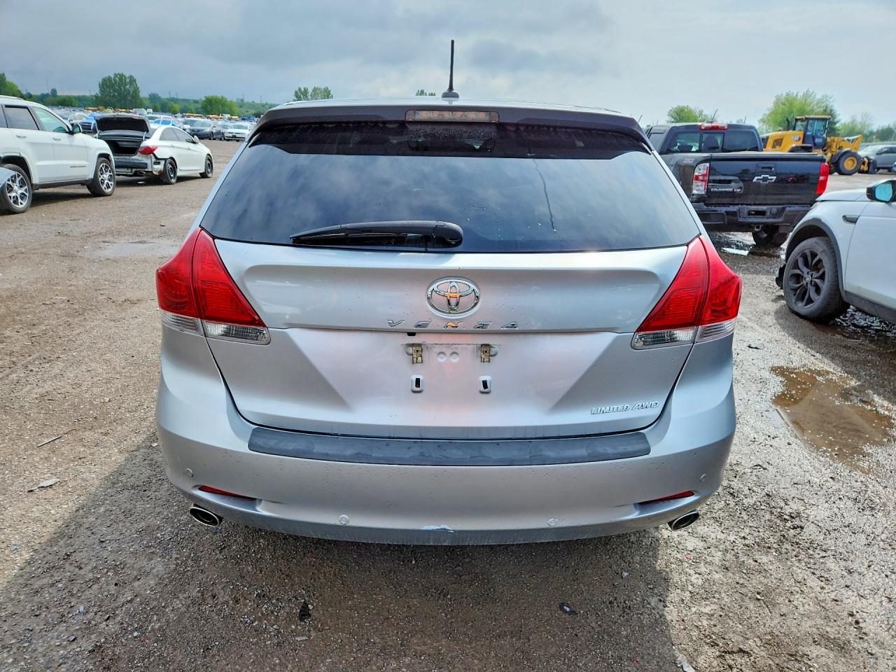 2014 Toyota Venza Le Silver vin: 4T3BK3BB0EU907319