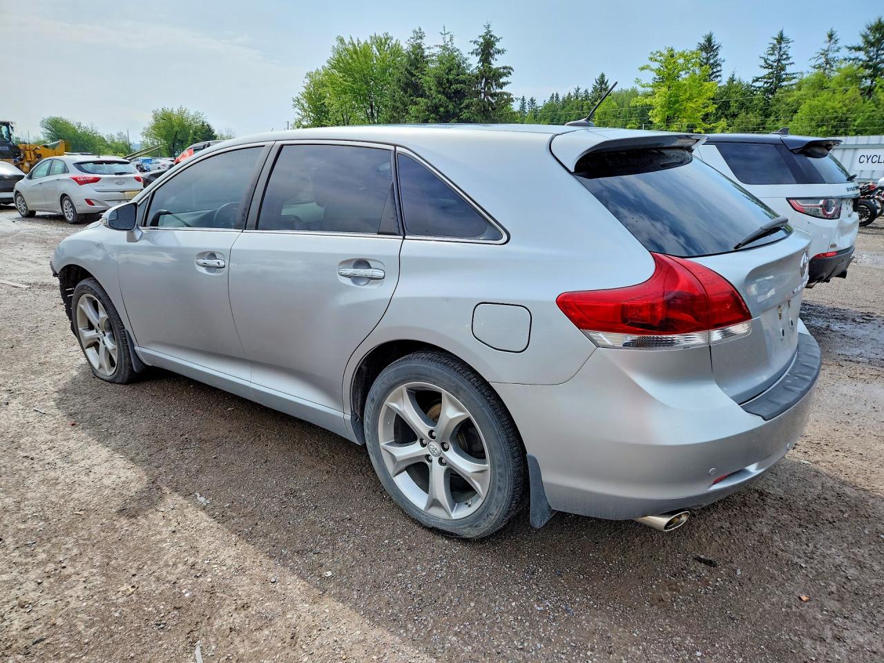 2014 Toyota Venza Le Silver vin: 4T3BK3BB0EU907319