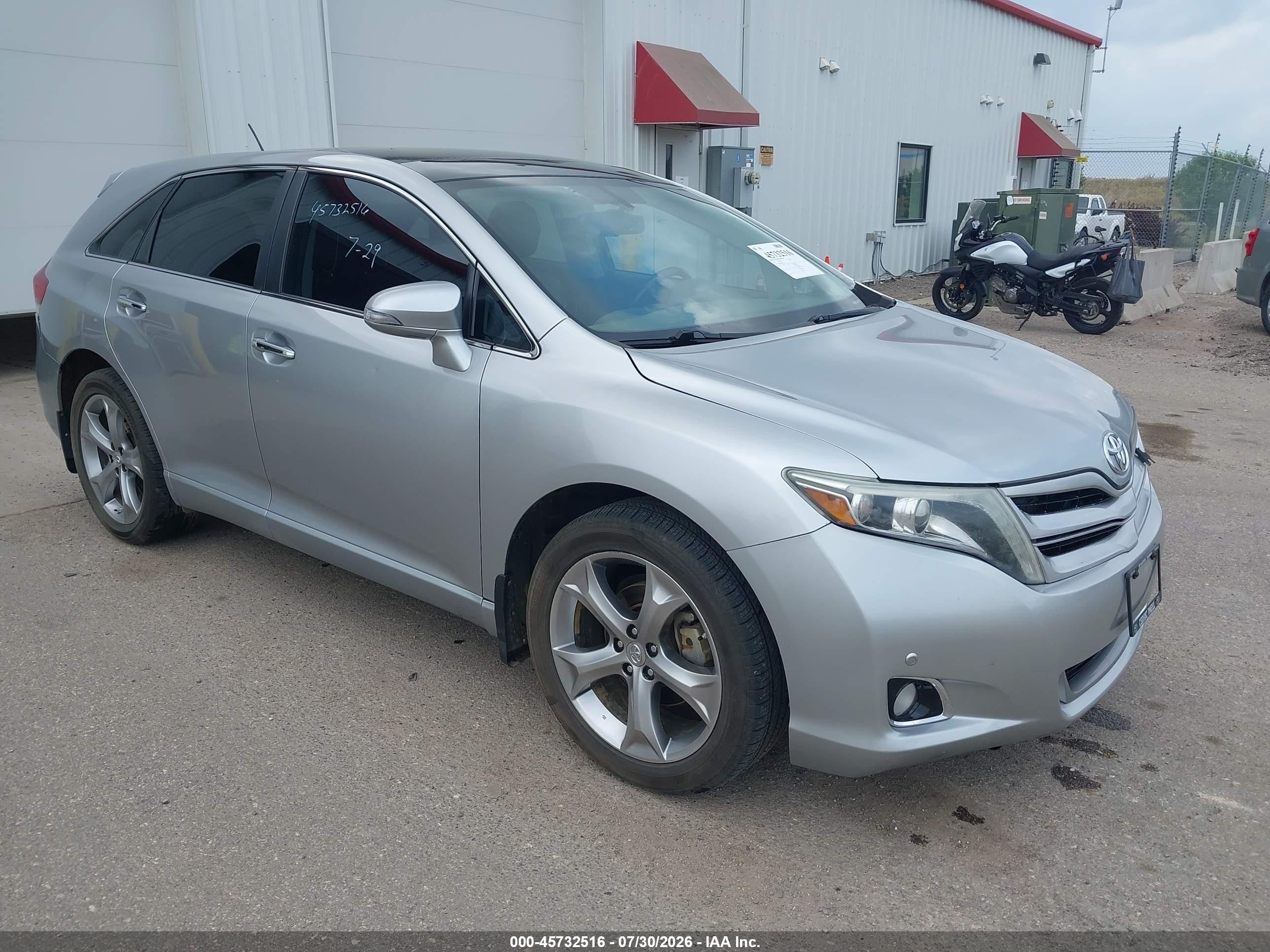 2015 Toyota Venza Limited V6 Silver vin: 4T3BK3BB0FU113695