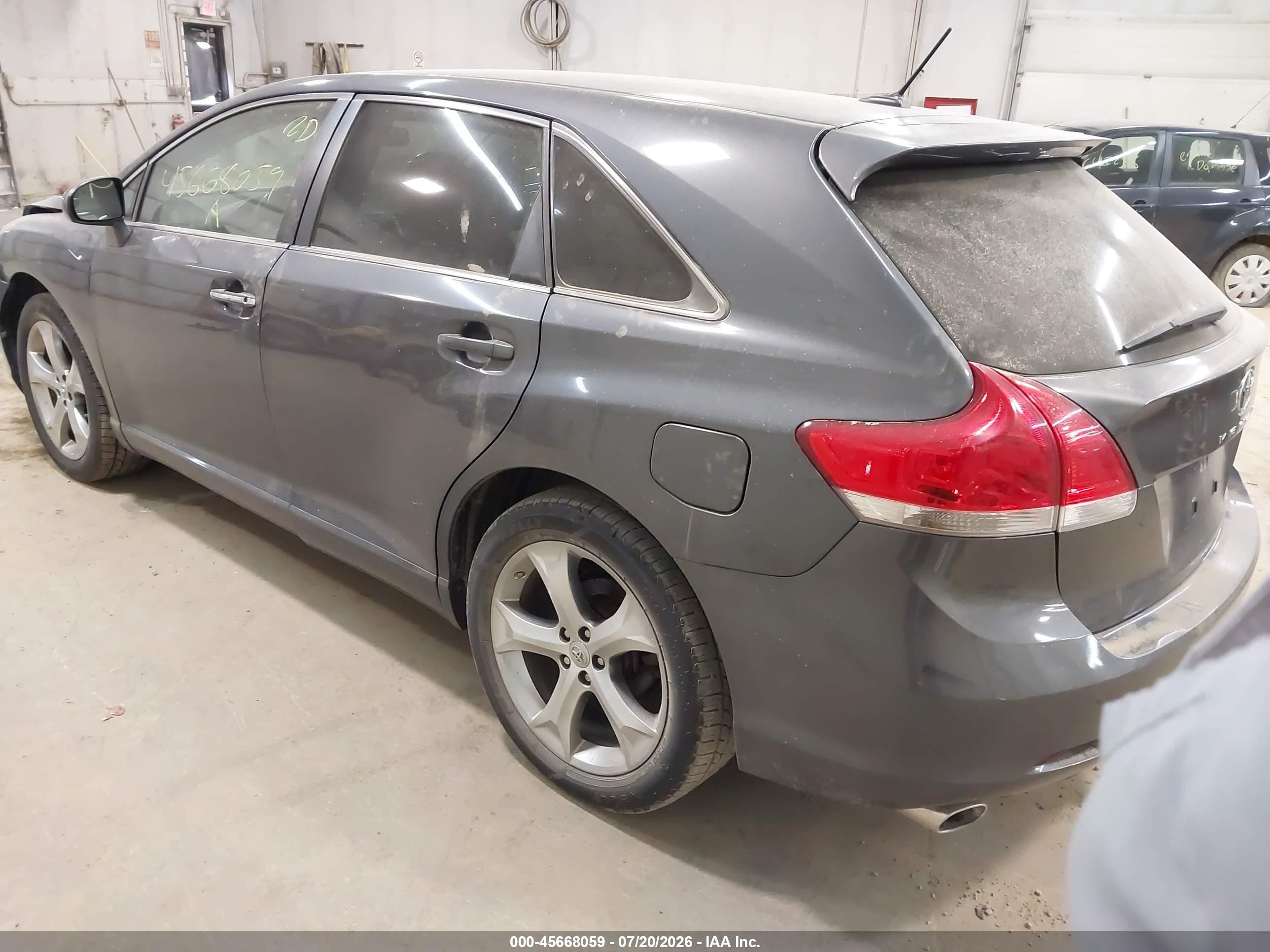 2010 Toyota Venza Base V6 Gray vin: 4T3BK3BB1AU028048
