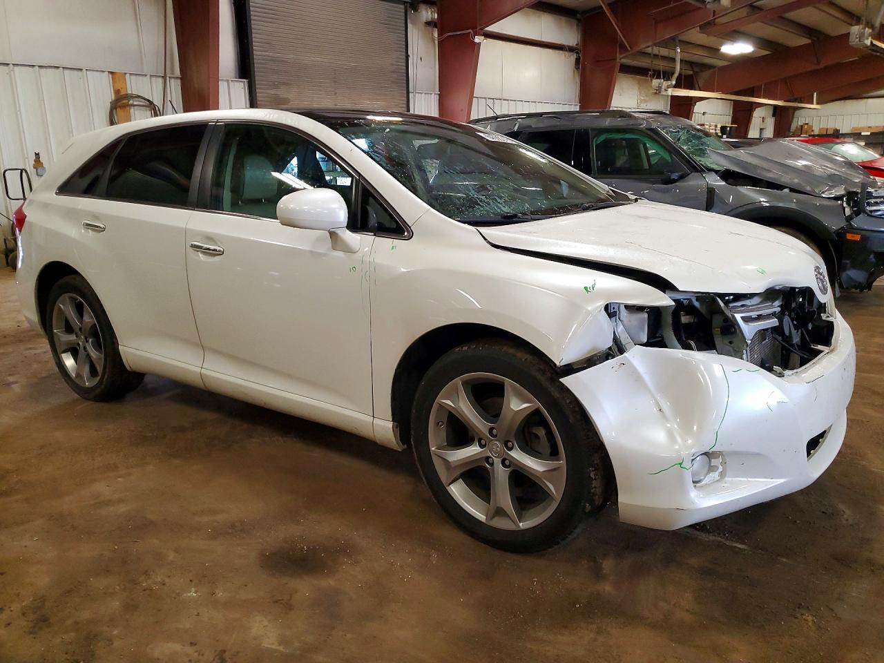 2012 Toyota Venza Limited White vin: 4T3BK3BB1CU065393