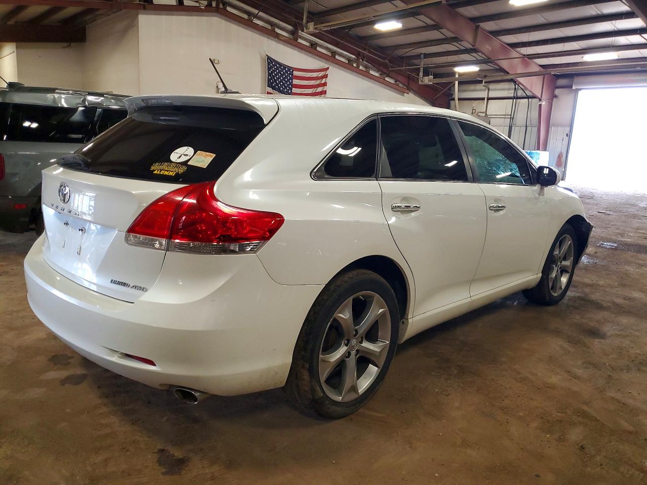 2012 Toyota Venza Limited White vin: 4T3BK3BB1CU065393