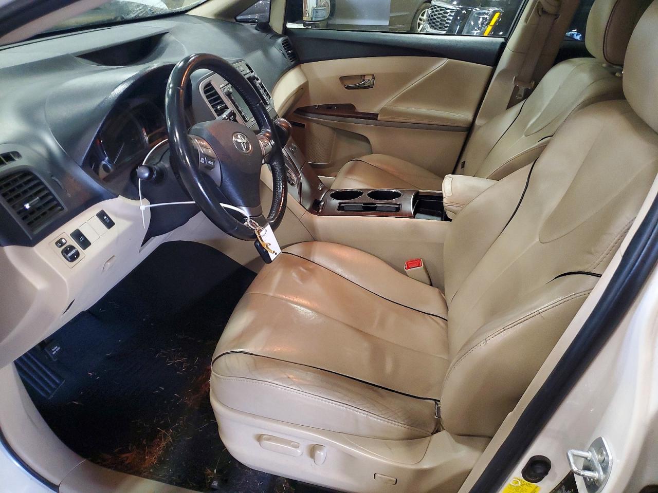 2012 Toyota Venza Limited White vin: 4T3BK3BB1CU065393