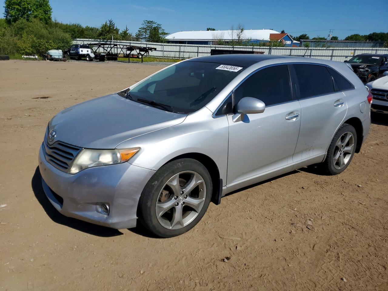 2012 Toyota Venza Limited Silver vin: 4T3BK3BB1CU072621